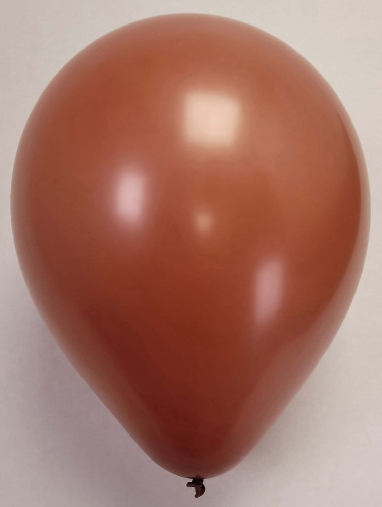 Ballons de baudruche biodégradable Terracotta