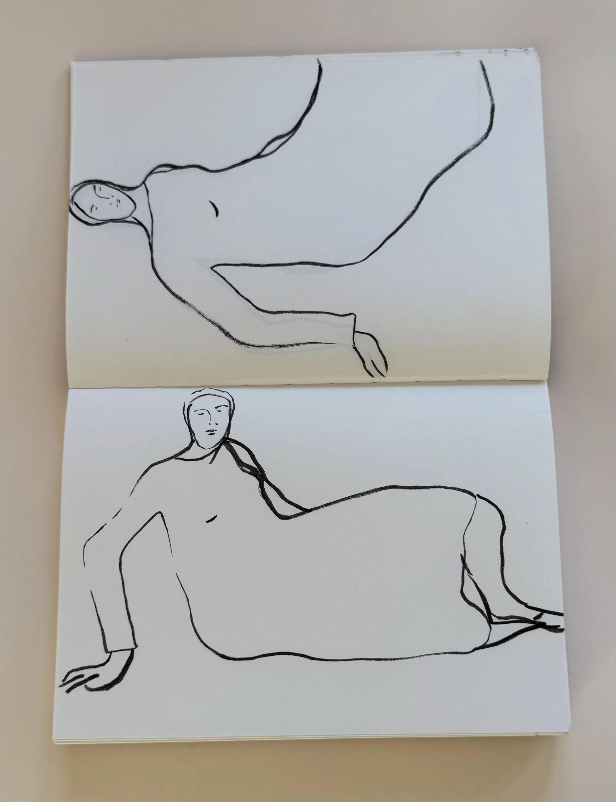 Drawing from the Henry Moore at Wakehurst