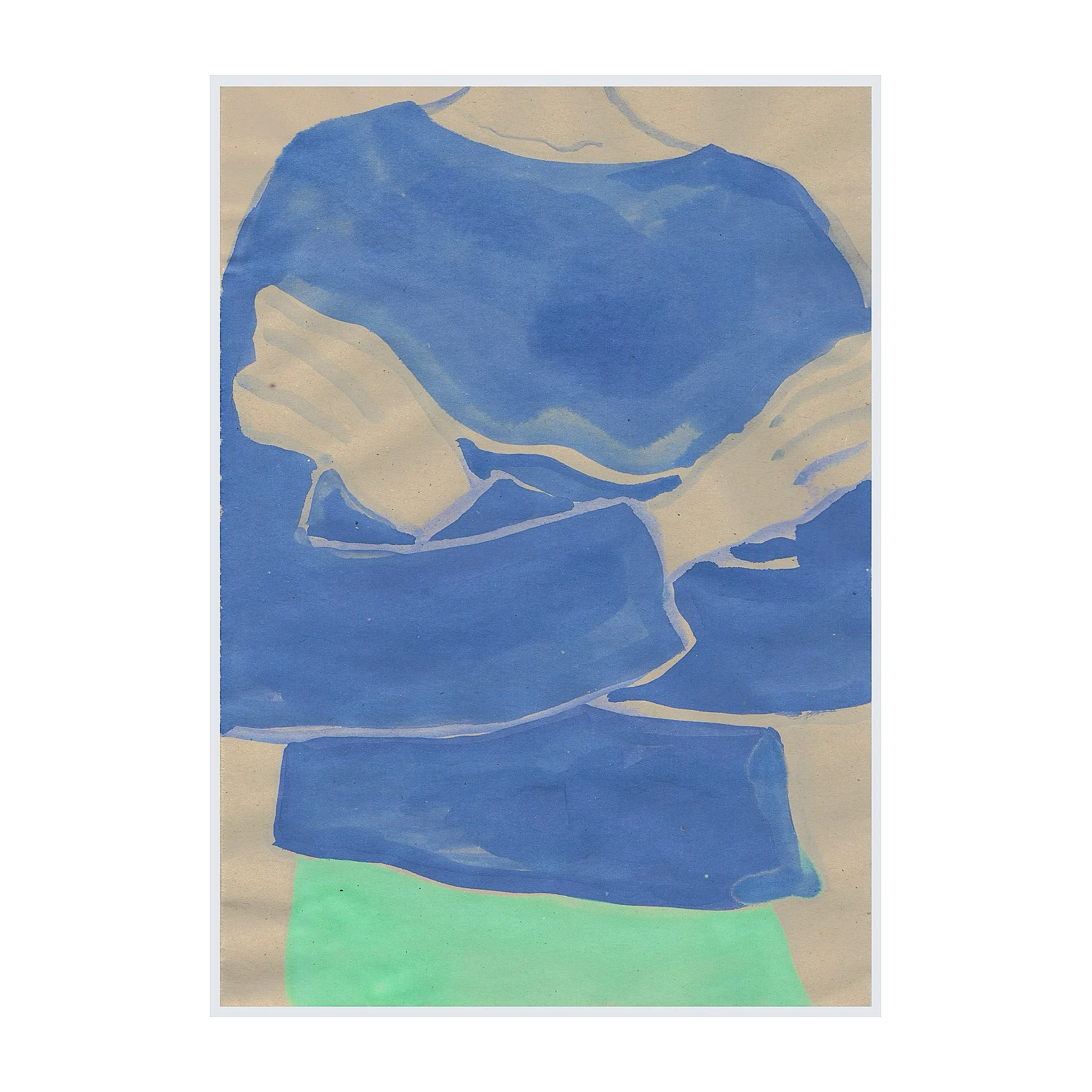 arms folding on an envelope