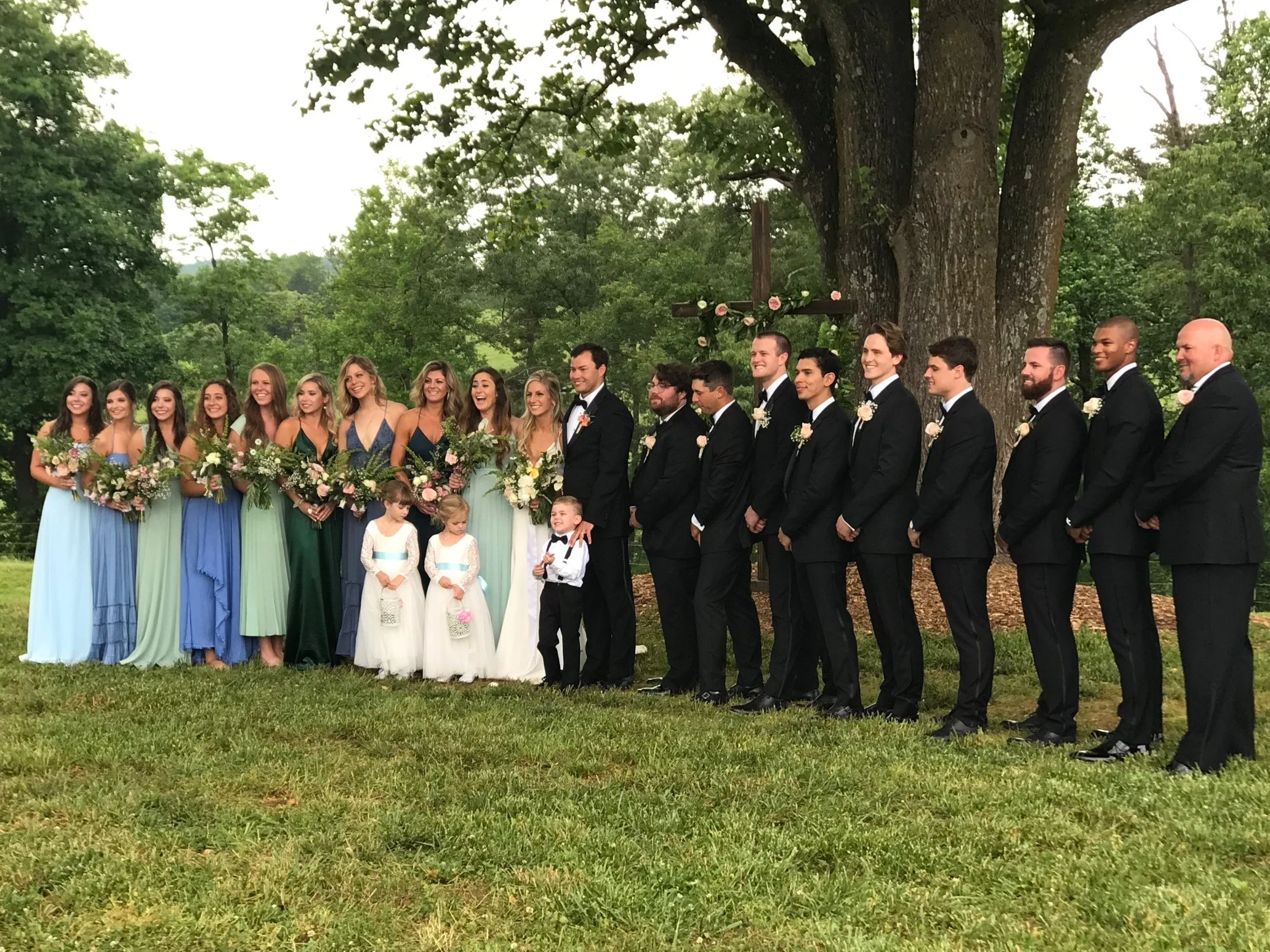 The wedding party