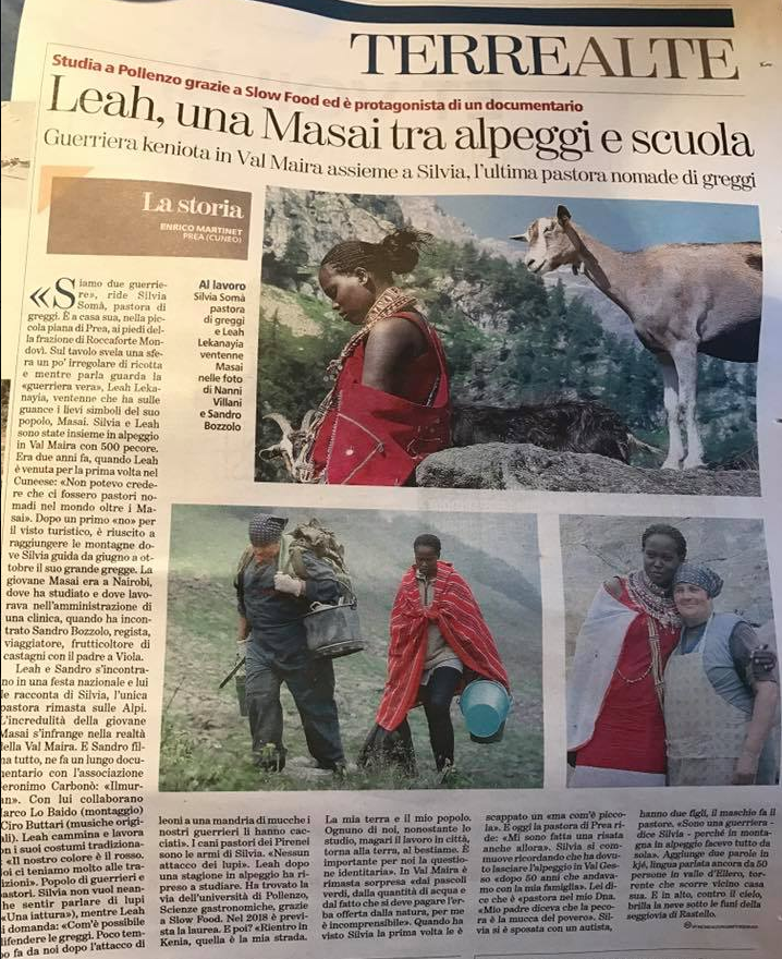 Articolo di Enrico Martinet su "La Stampa" - 13 gennaio 017