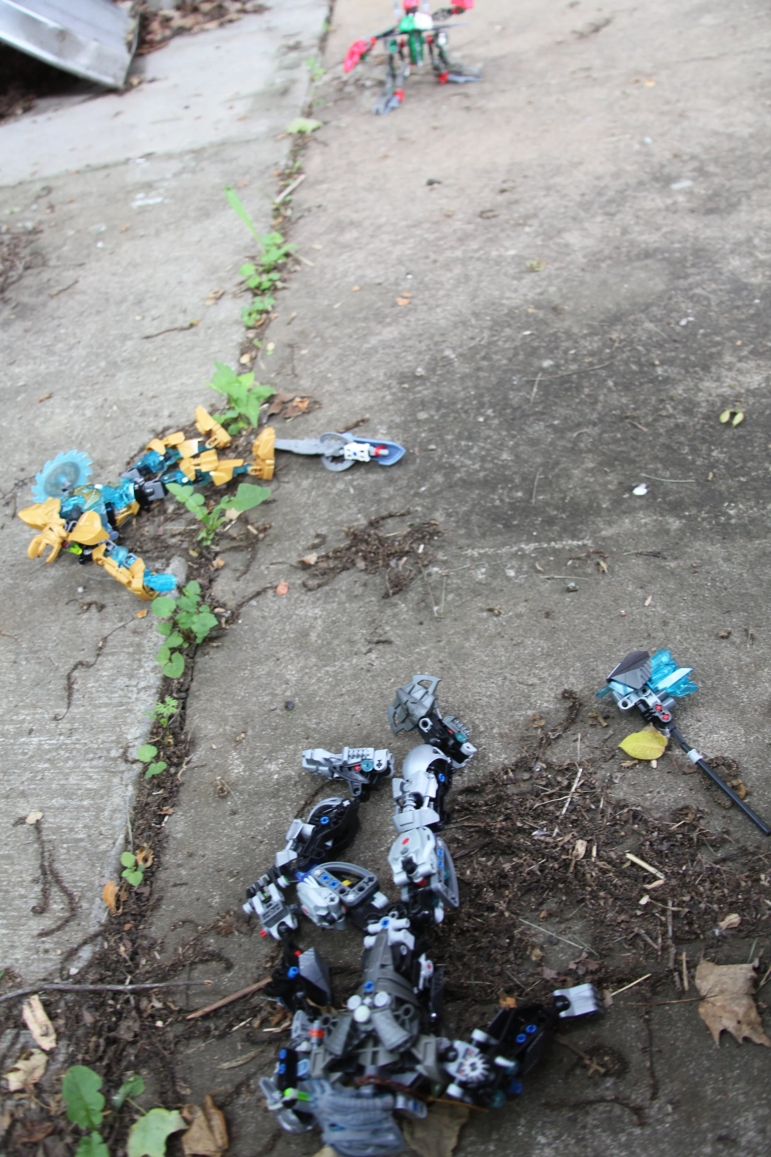  (Sylus lays on the ground motionless, waiting for the monster to stop attacking, his mask came with a rebreather so the poison air had no effect, but he needed the creature to think he was defeated so he could get close enough to it)    