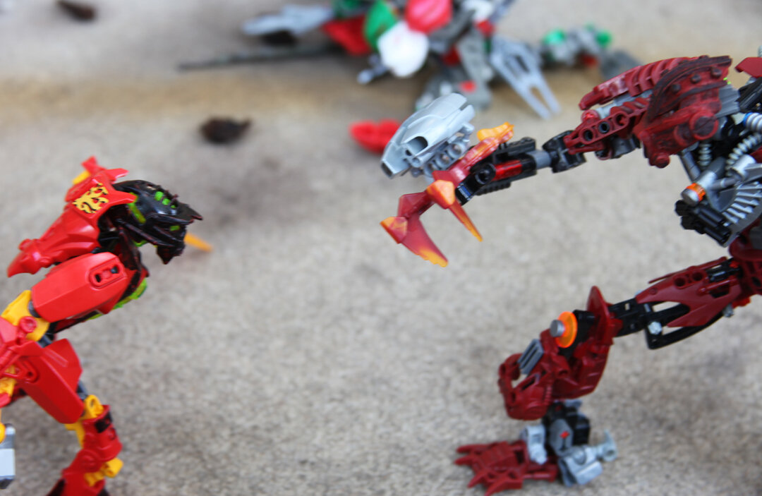 (the crimson warriors charged one another, intent on ending the battle and the other’s life…)