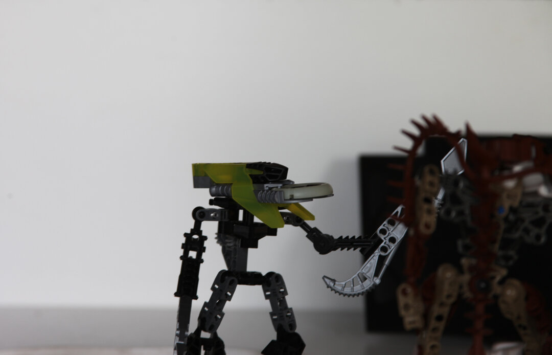 Karzahni:”Oh and by the way a couple of “intruders” at the front gates, get over there over and out…how do you turn this thing off? ummm, hmmm how about this butto-”