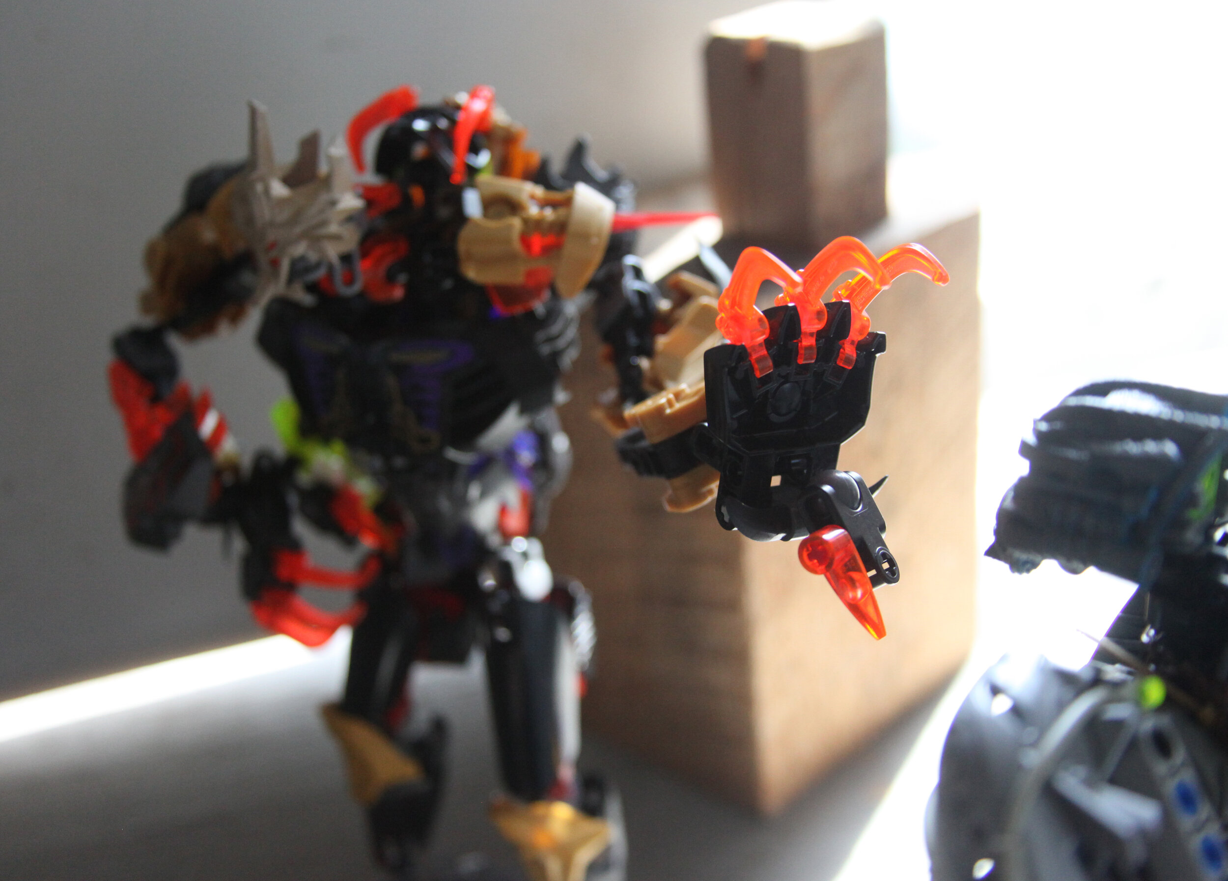  Makuta2:”For the last time NO, I will not sacrifce my dignity to sustain the lack of  yours!”  Sylus:”C’mon you haven’t even heard the plan! you just spent the whole time I was explaining teaching Dameta sign language!”  