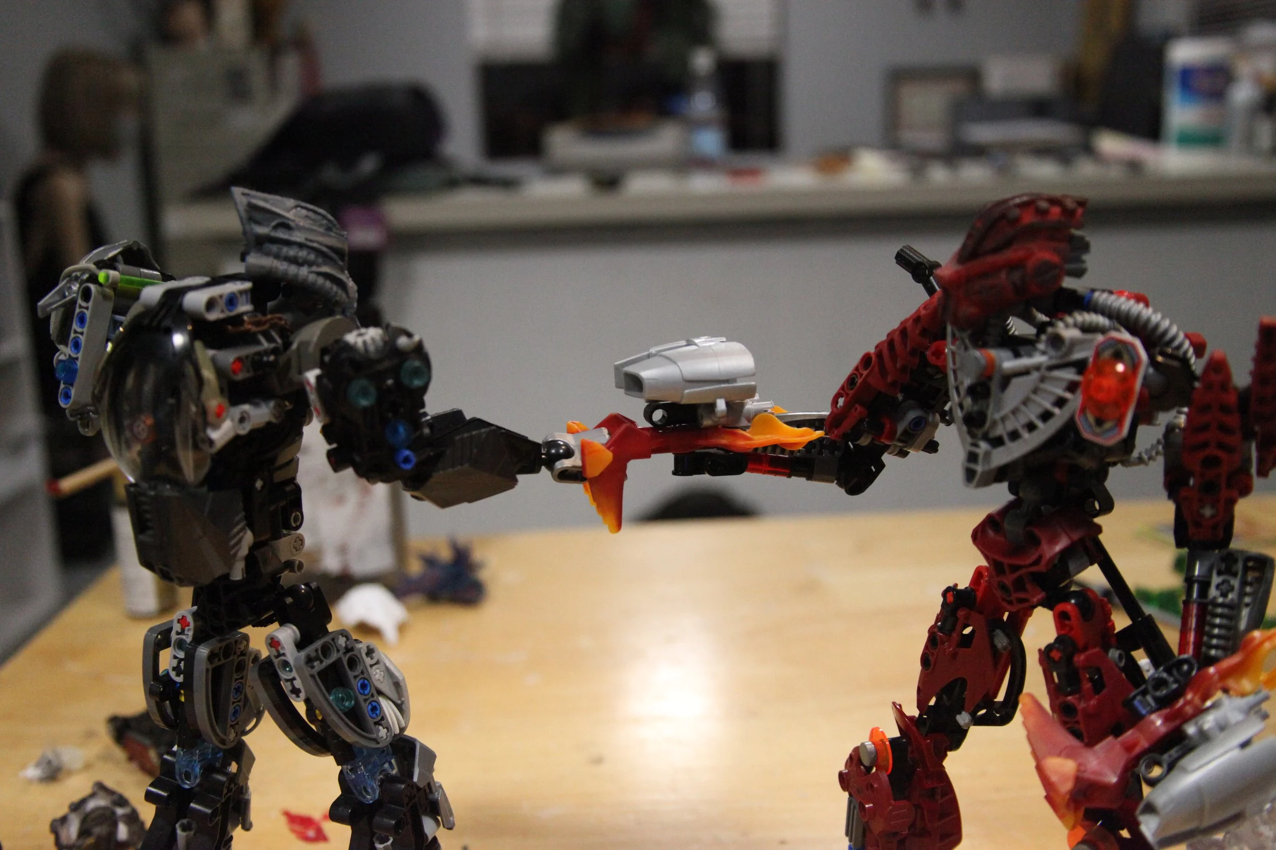  (several injuries later)  Sylus:”Ok ok  we’re cool now?”  Dameta:”(Nod) 