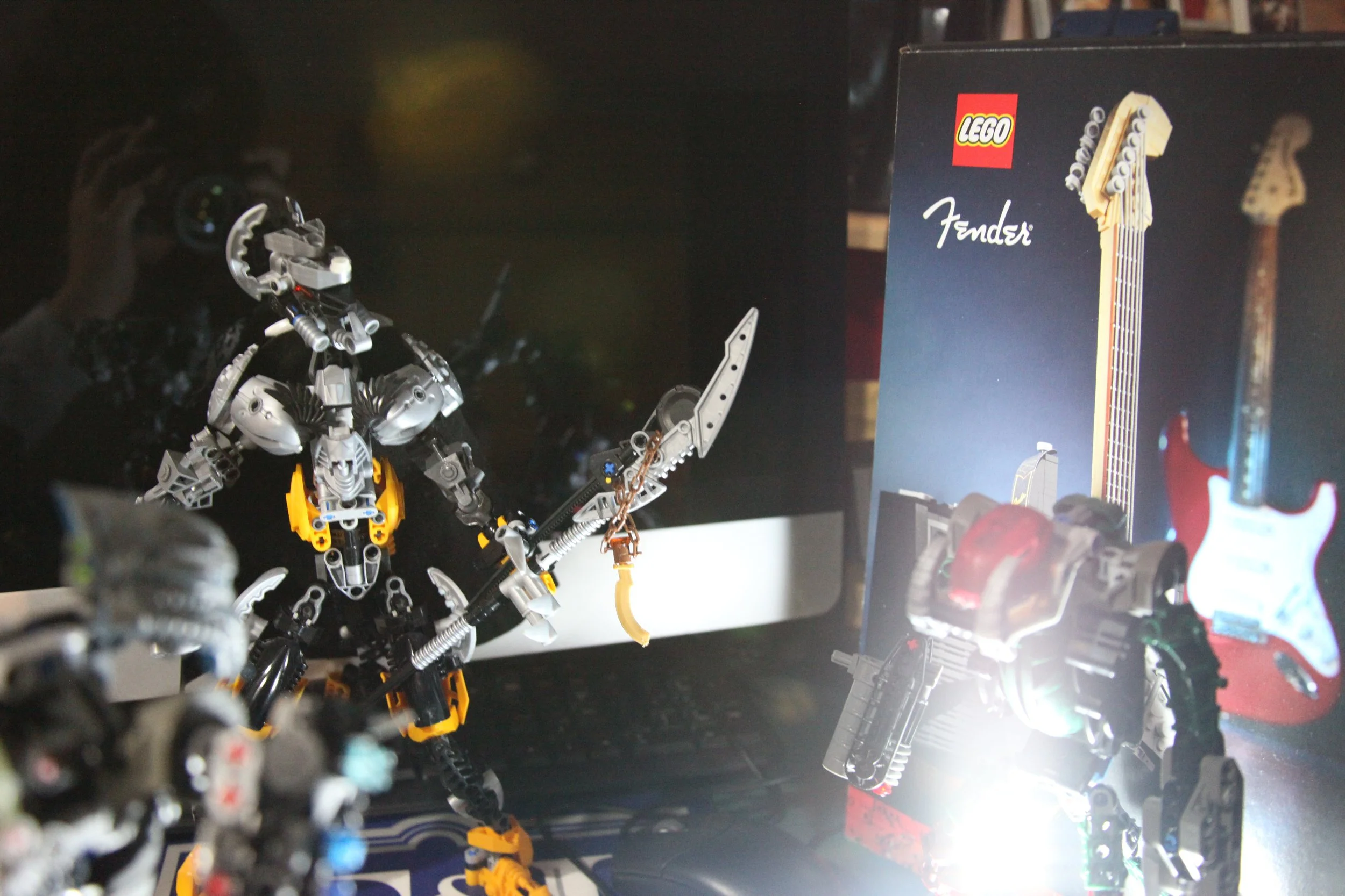  The Shadowed One:”This is Tyrant, a former member of out little family that felt that He just didn’t fit in, so I had him tossed into Metru Nui’s sea millennia ago.” 