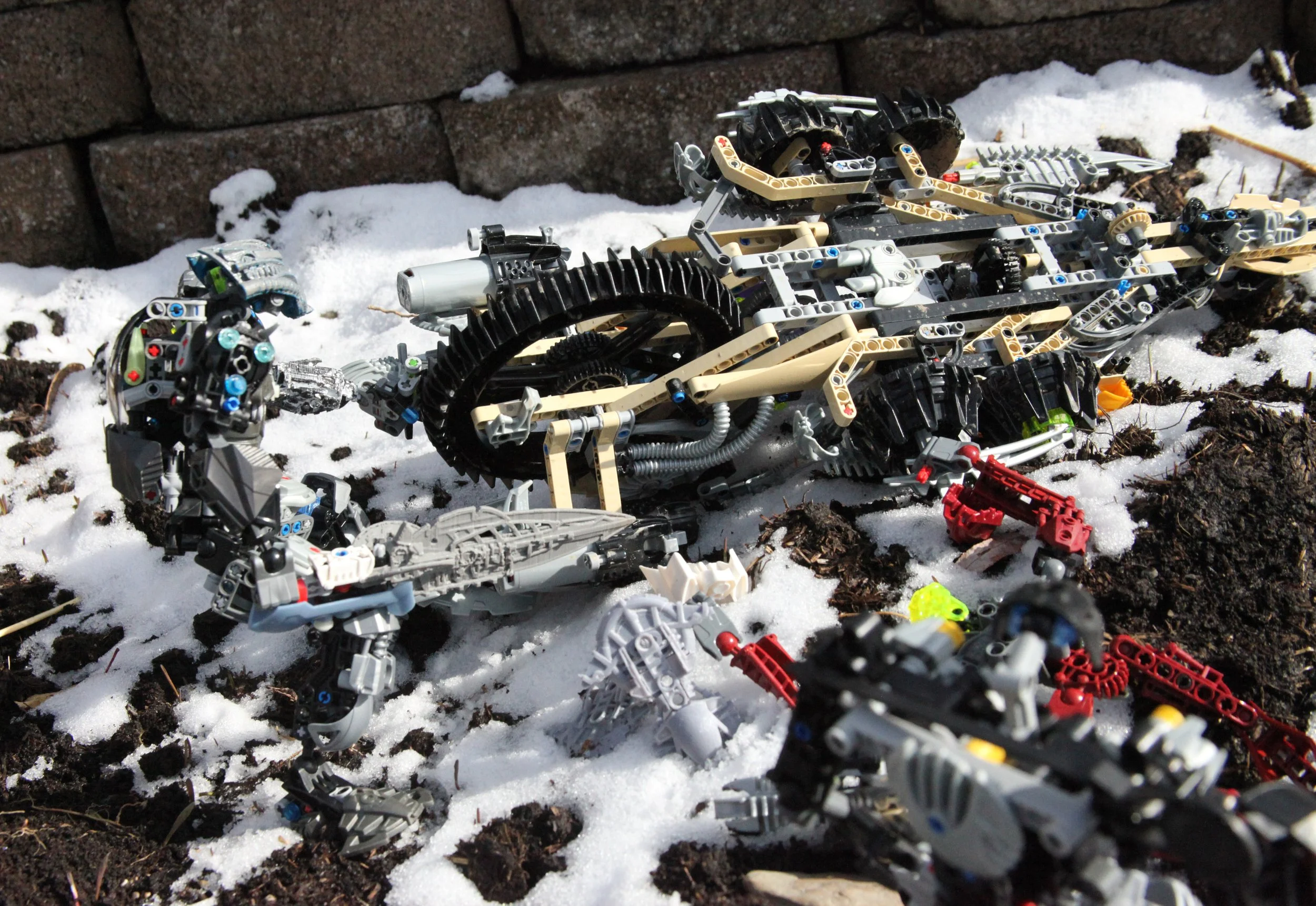  Ancient:”Besides this place is teeming with rahkshi and I don’t want to be around when they start prowling.”  (A sudden shuffling is heard from behind the wreckage)  Sylus:”Hey I’m gonna check out the back real quick.” 