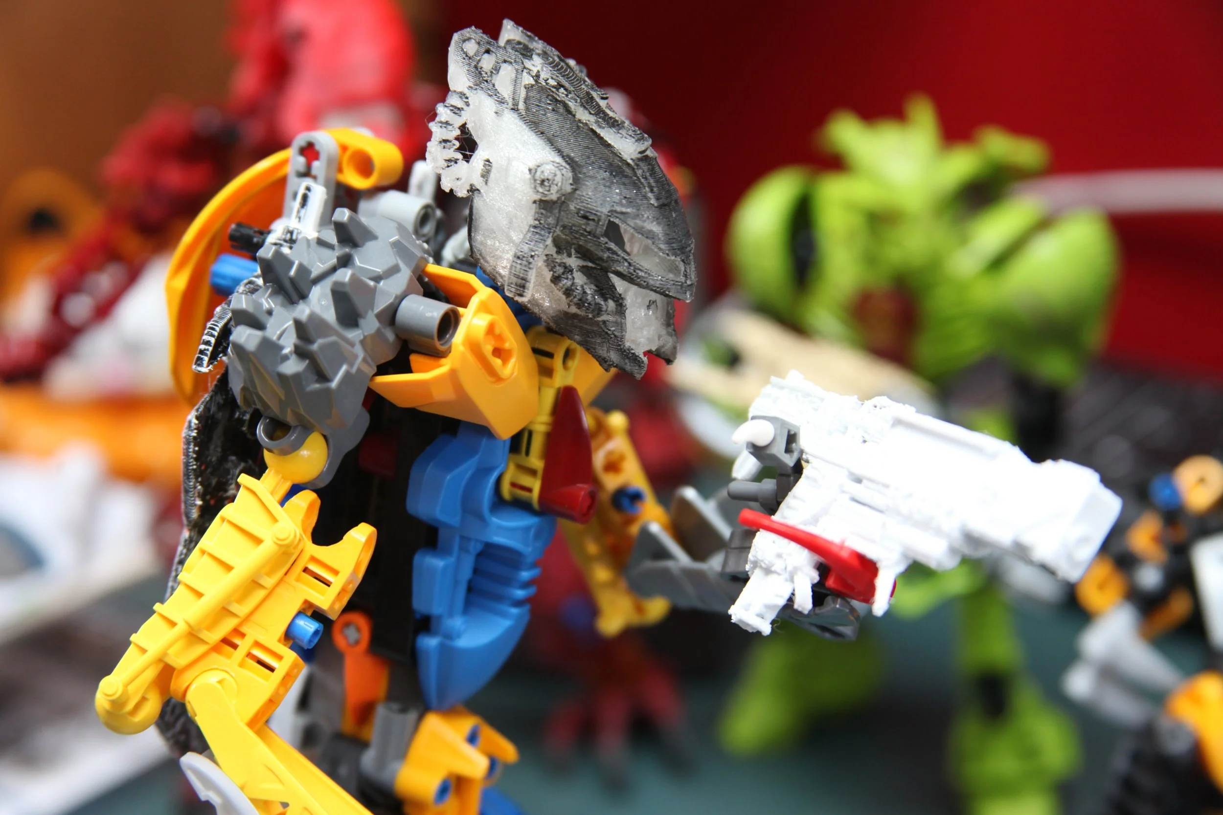  Nepharus:”Oh uh a gun… what does it do?”  The Shadowed One:”Do I need to tell you how a firearm works? you point and shoot, simple even for you.” 