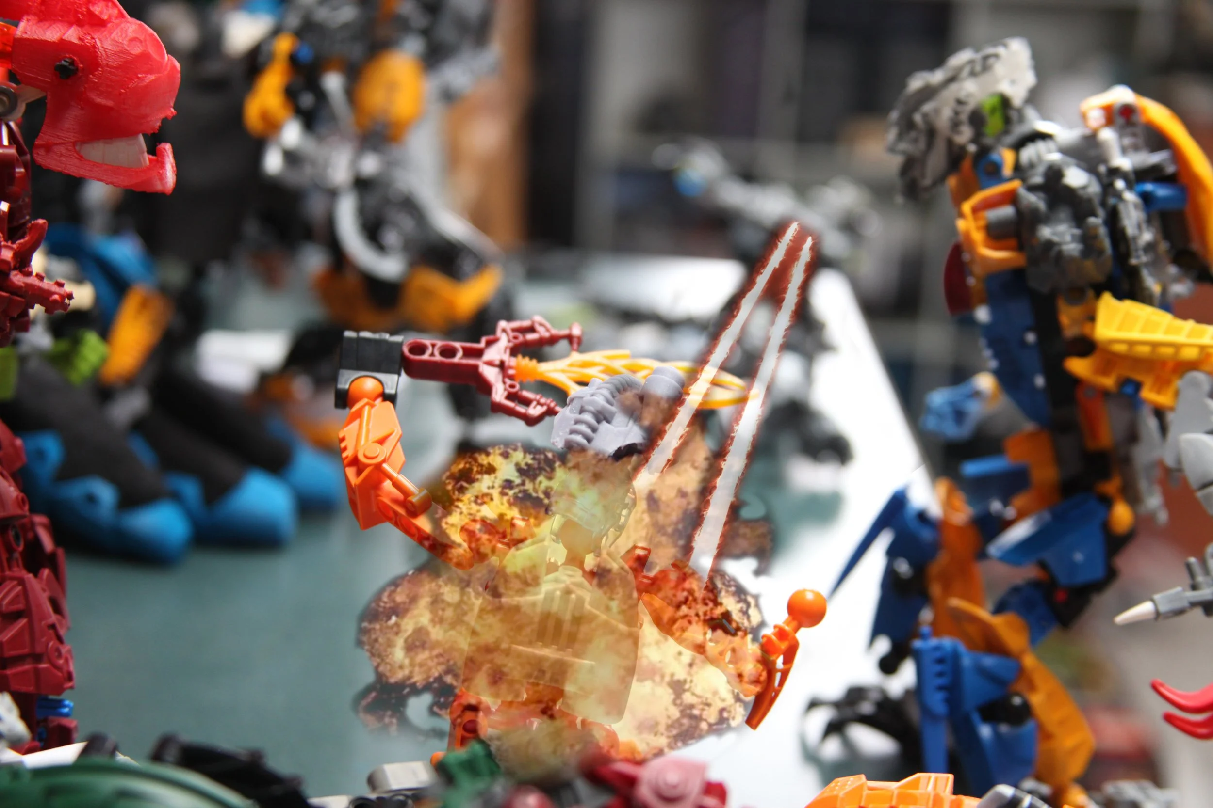  (Nearby a unfortunate worker matoran happened to be in the way of the beam as the The Shadowed One and Nepharus dodged out of the way, there was no scream in the instant the beam connected only a few items sat smoldering in the place where a matoran