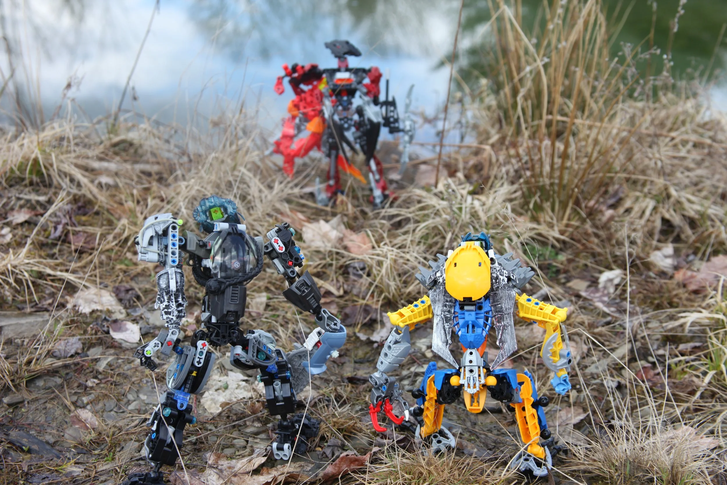  Stop right there shadow bucket! not another step or we’ll be dumping you into that lake instead.”  icarax:” You are to late…it has already begun.”  
