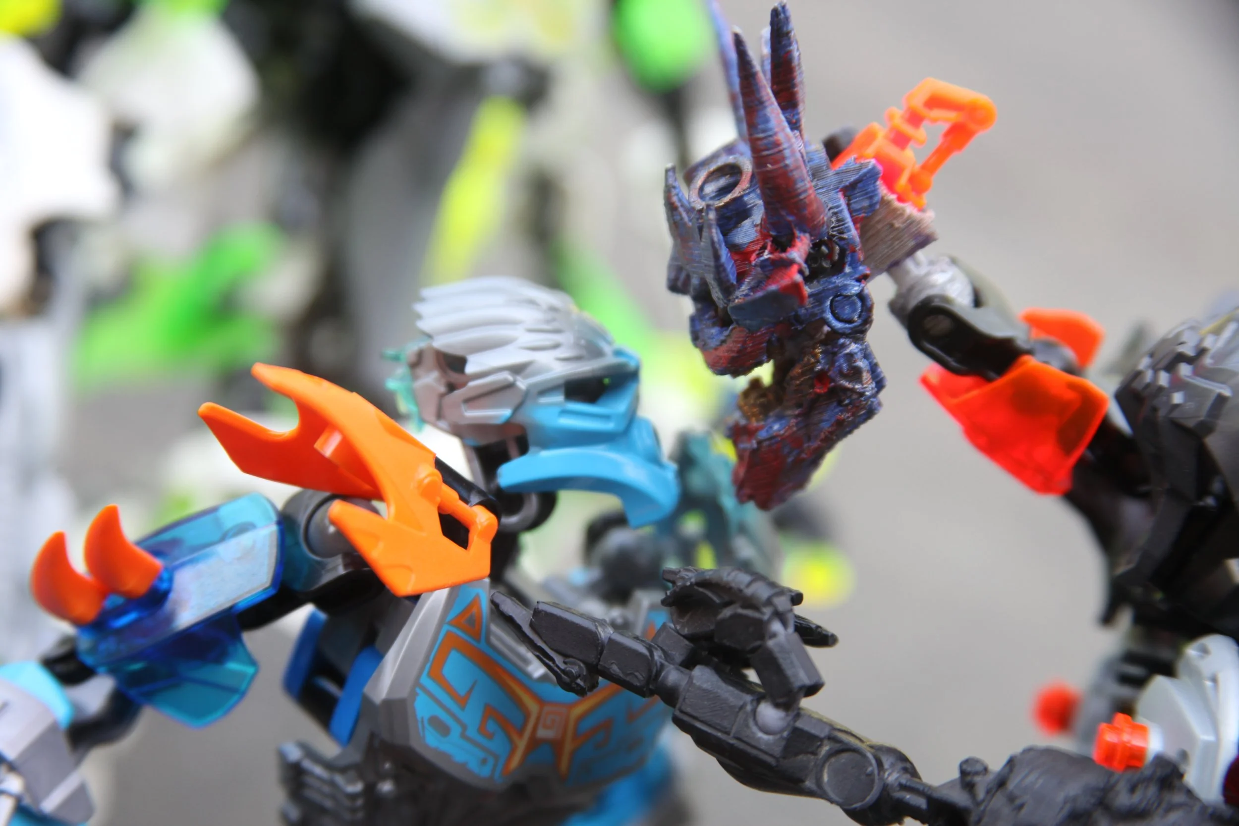  Karzahni:”Your ‘friend’ was going to absorb you into himself so he can be all powerful again, your life for his own gain.”  Bisola:”Monster! only a monster manipulates people for their own gain!” 