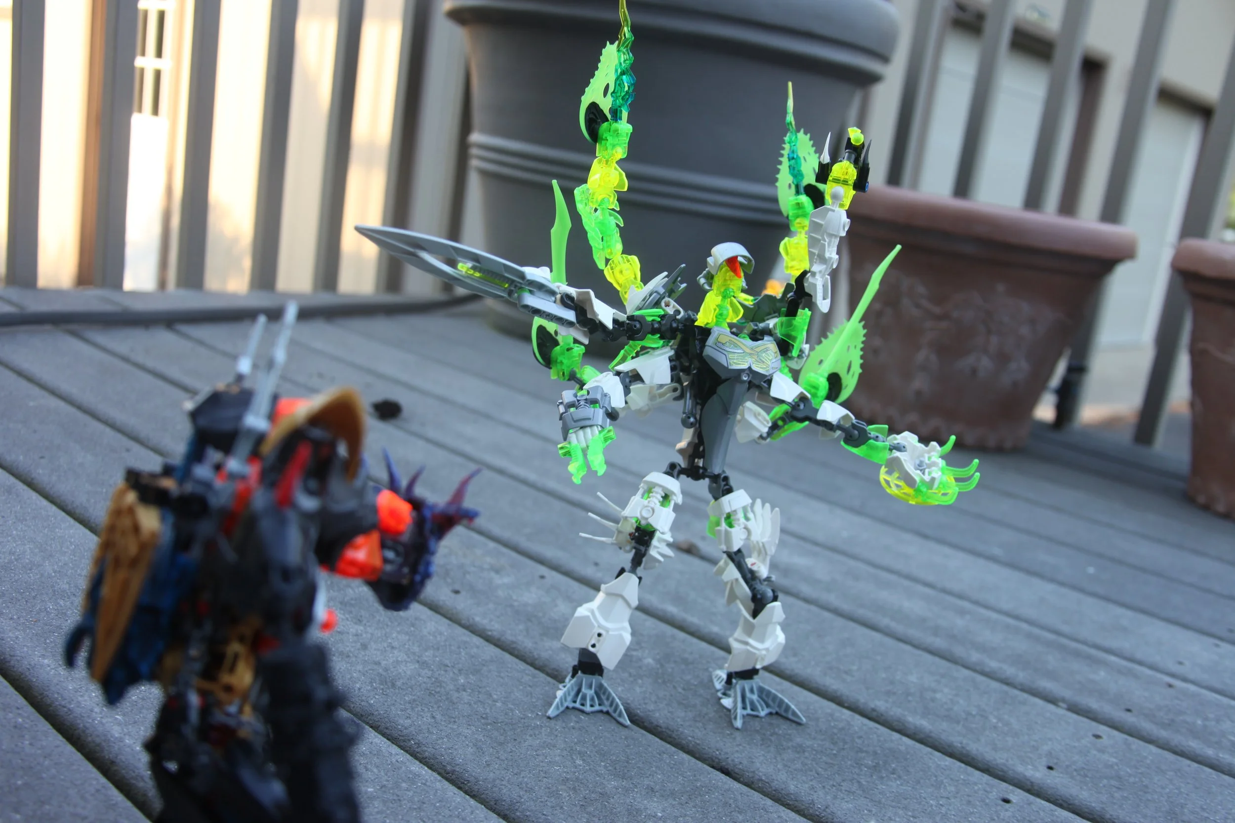  Karzahni:”Ha! as if! mine is more powerful than…what’s happening to the floor?” 