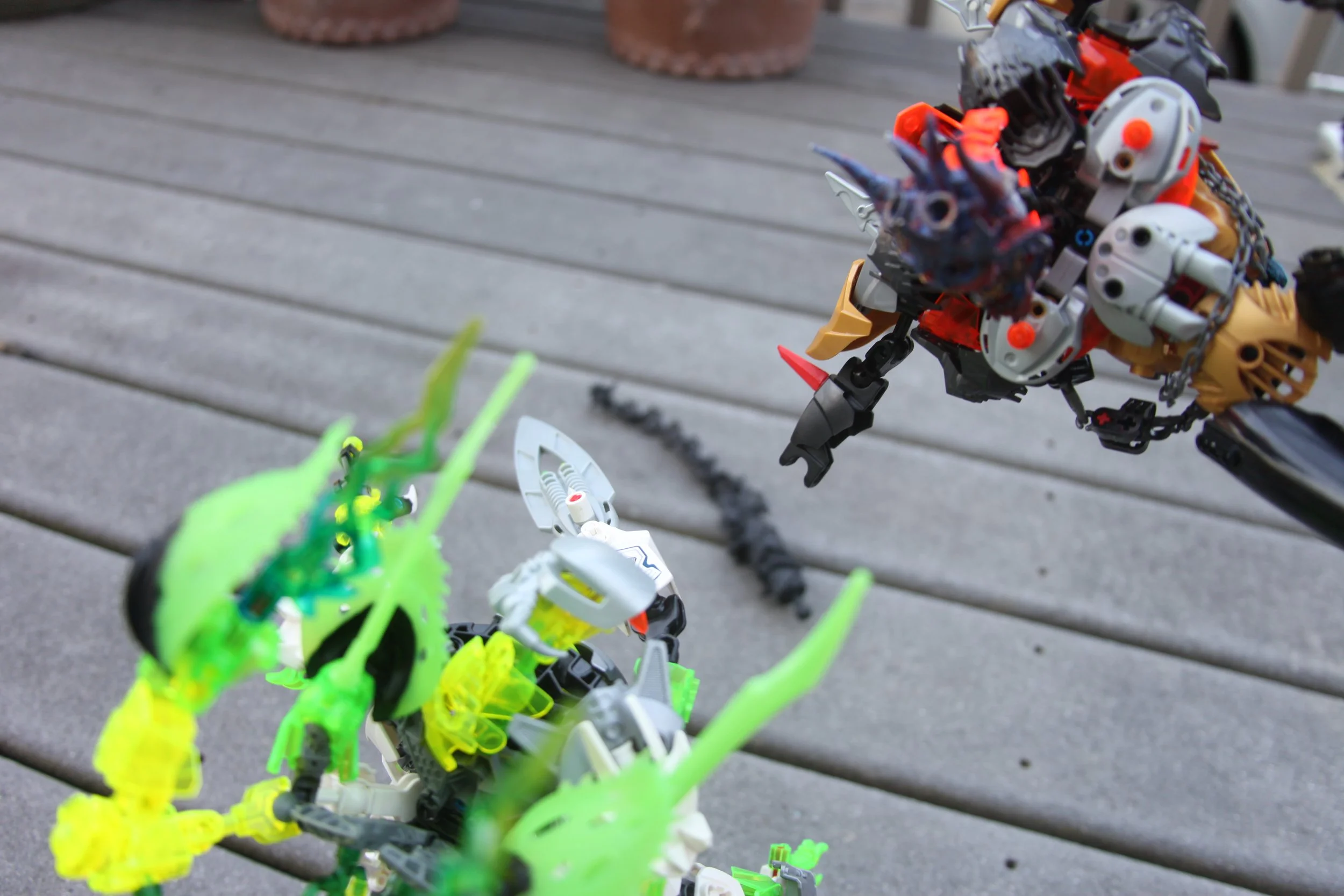  (Before Karzahni could collide with his target The Prodigal slashed his arm off mid drop) 