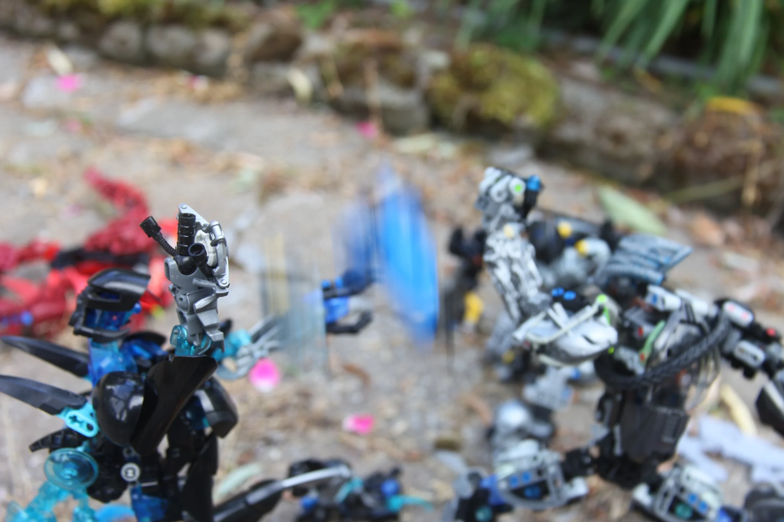  (Five rounds exit the weapon and make contact with Sylus’s arm, five rounds ricochet perfectly back into the barrel causing a internal combustion inside the cannon, it’s parts completely disintegrating) 