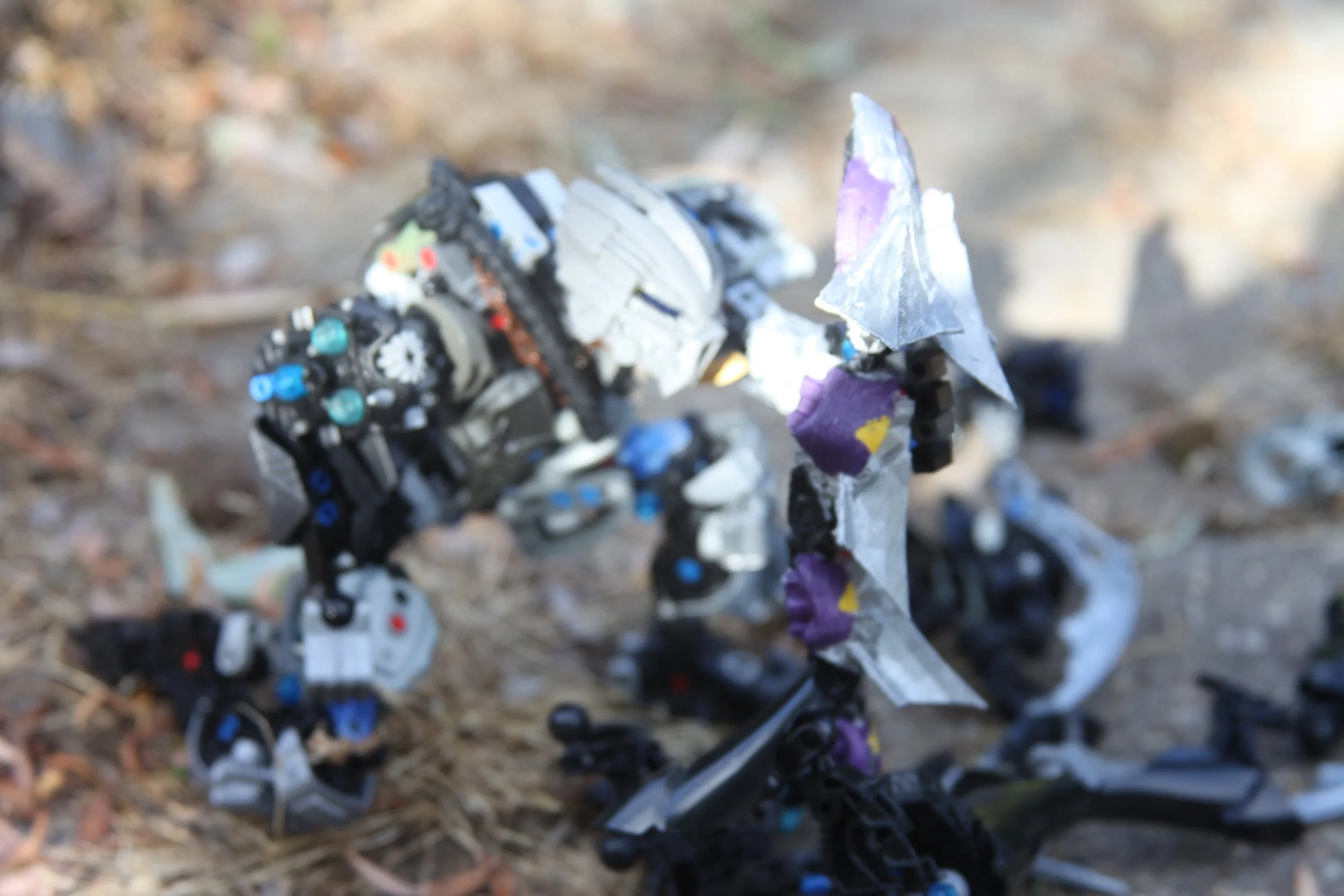  (Reaching inside, Sylus yanked out a large worm like creature covered in metal plates, a kraata) 