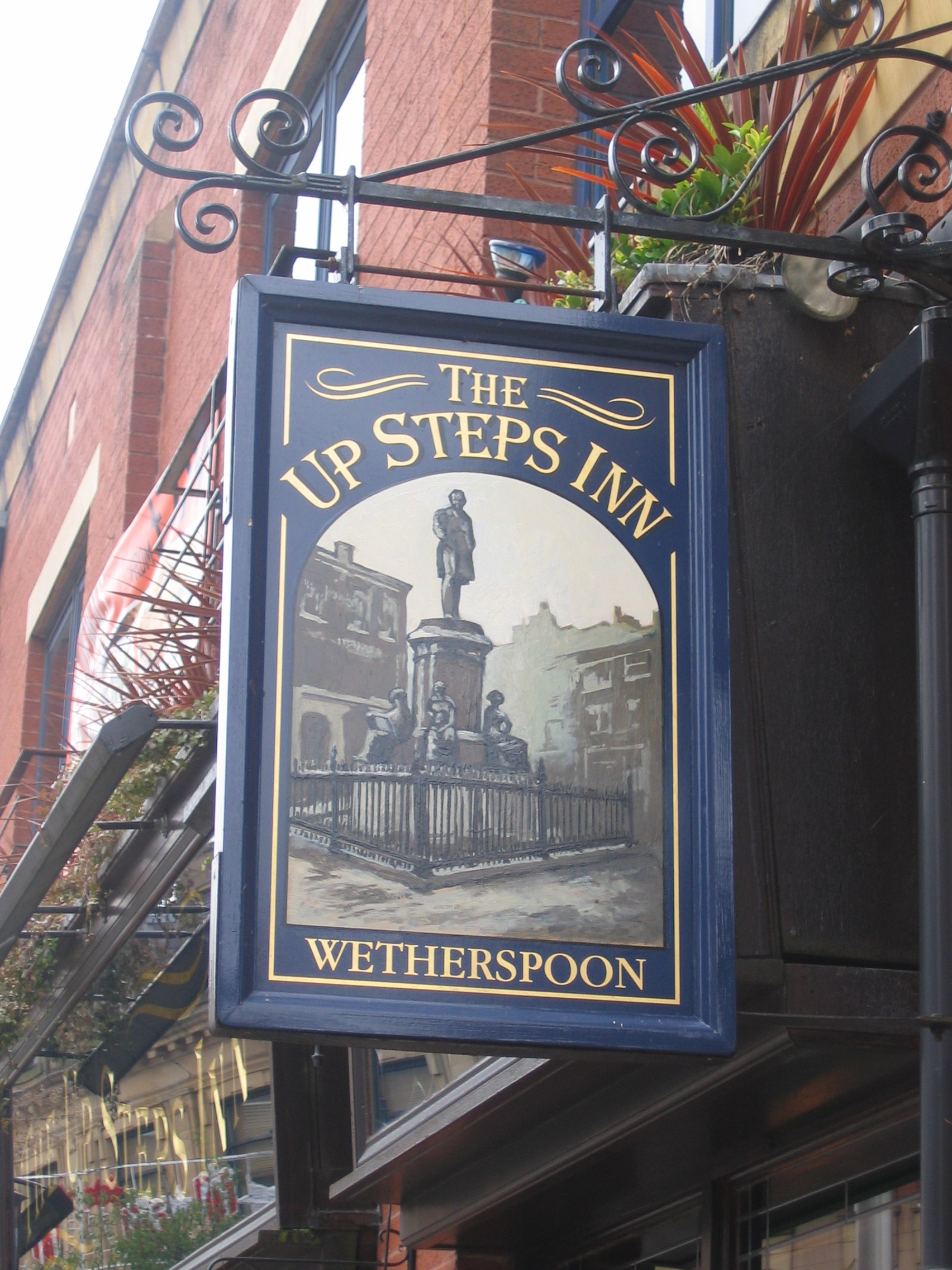 Wetherspoons incorporates local heritage into the frontages of their free houses. Photo: Arthur Chappell
