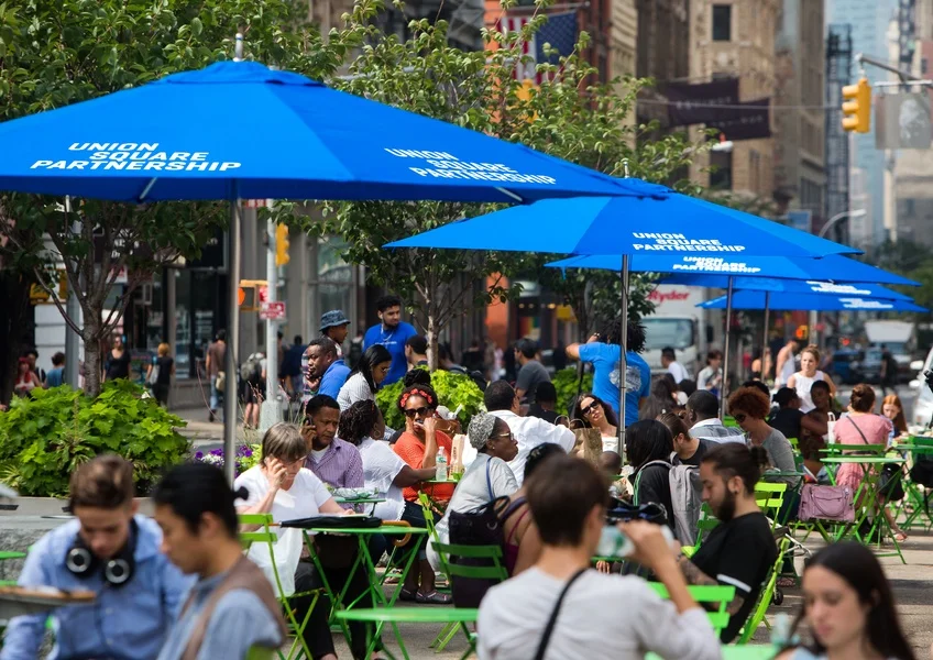 Union Square branding by C&G Partners