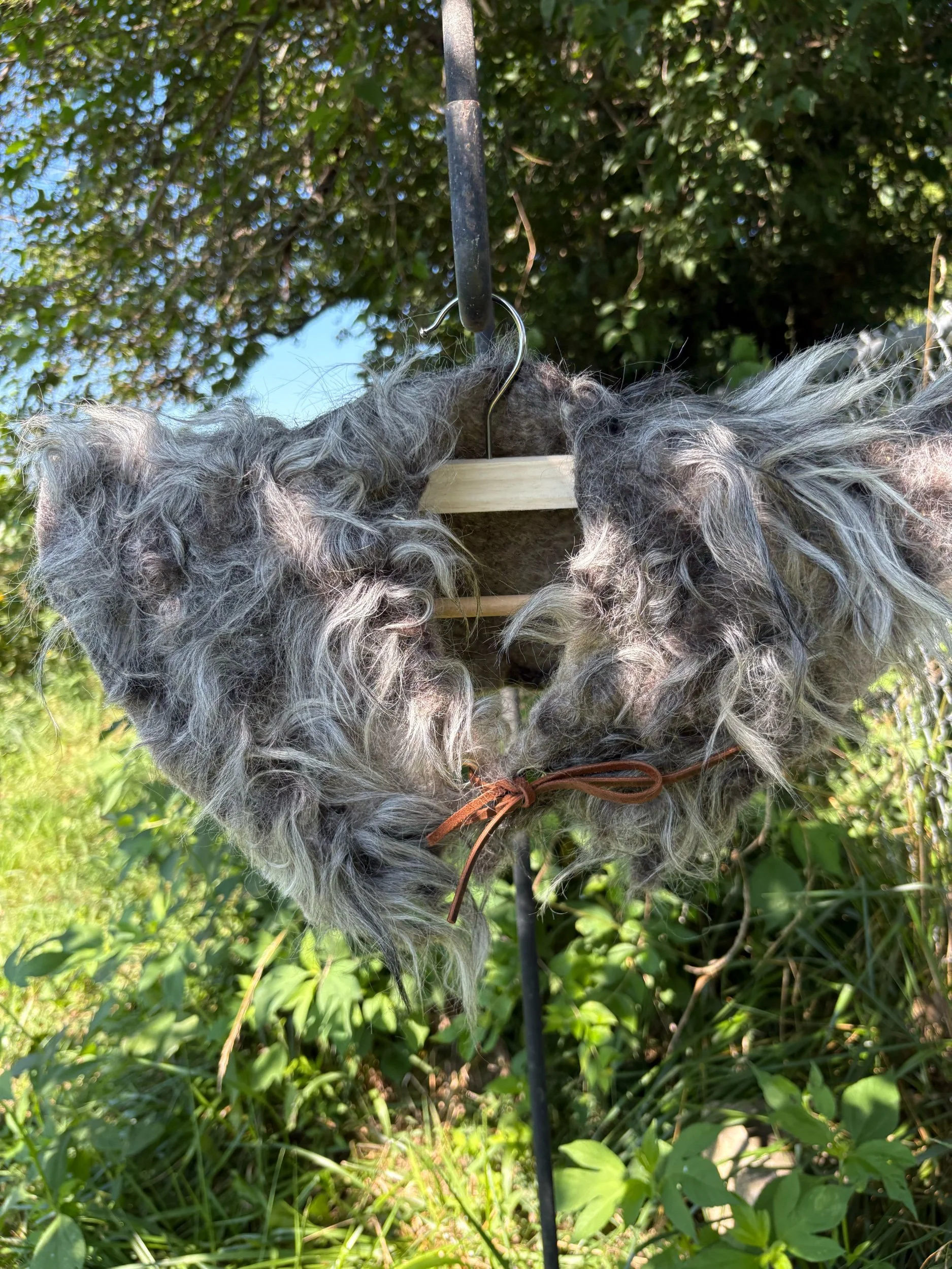 Felted fleece collar-Hazel