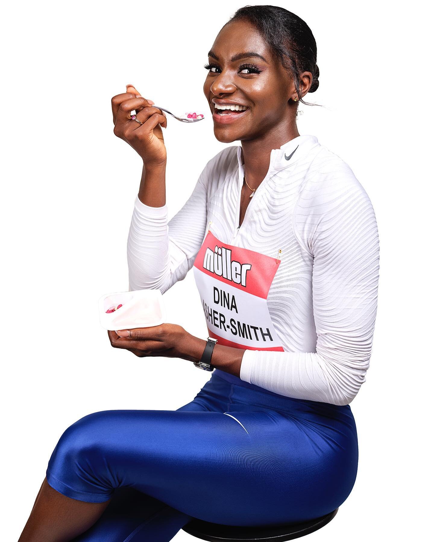 Absolutely fantastic to see @dinaashersmith Corner Creation&rsquo;s come to life with @mullerukandireland. We had the pleasure of shooting her last year for this exciting new campaign! 

New Corner Creations is available now - strawberry flavour yogu