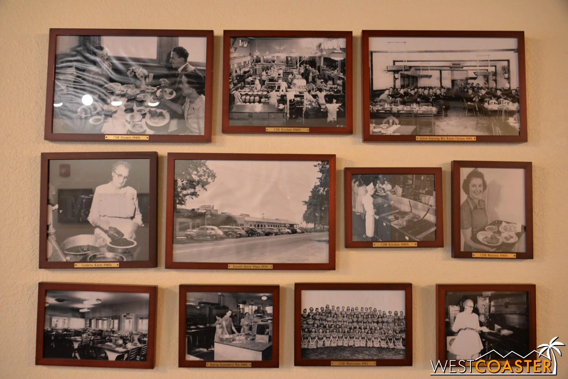 Not that we need a complete overload... but given the space and the history, it's nice to see little bits of the past around the restaurant. 