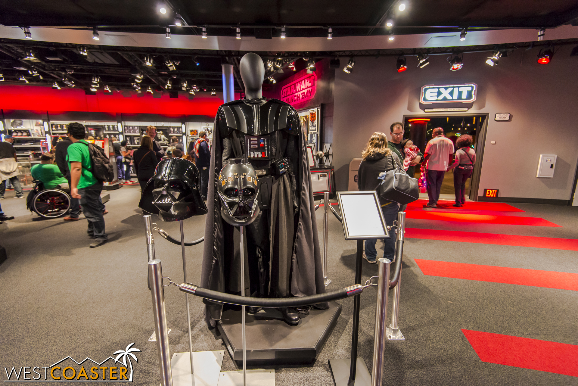  Full sized Darth Vader suit is awesome too. 