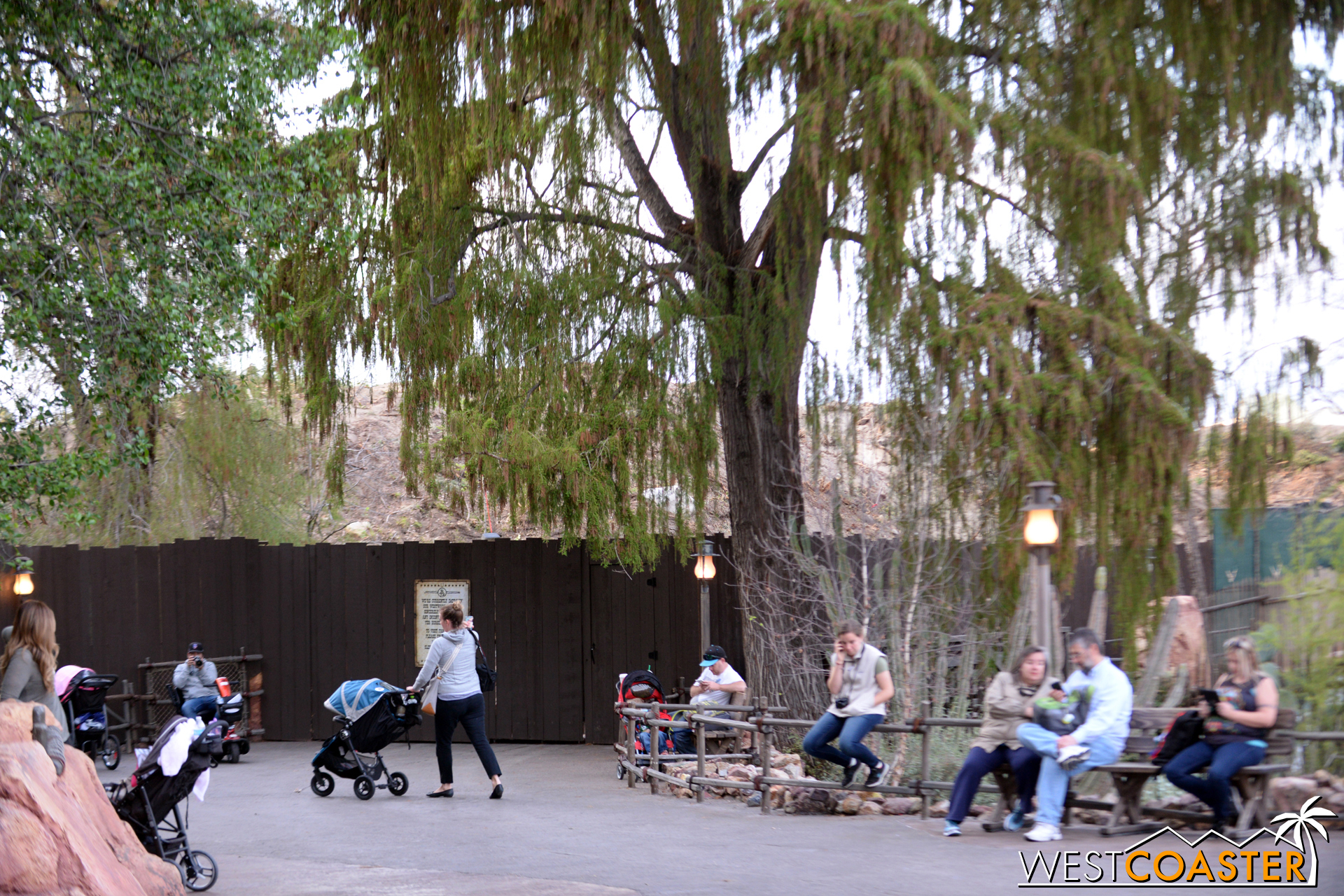  Those heading to Big Thunder Mountain Railroad won't be able to go much further before hitting a dead end. 