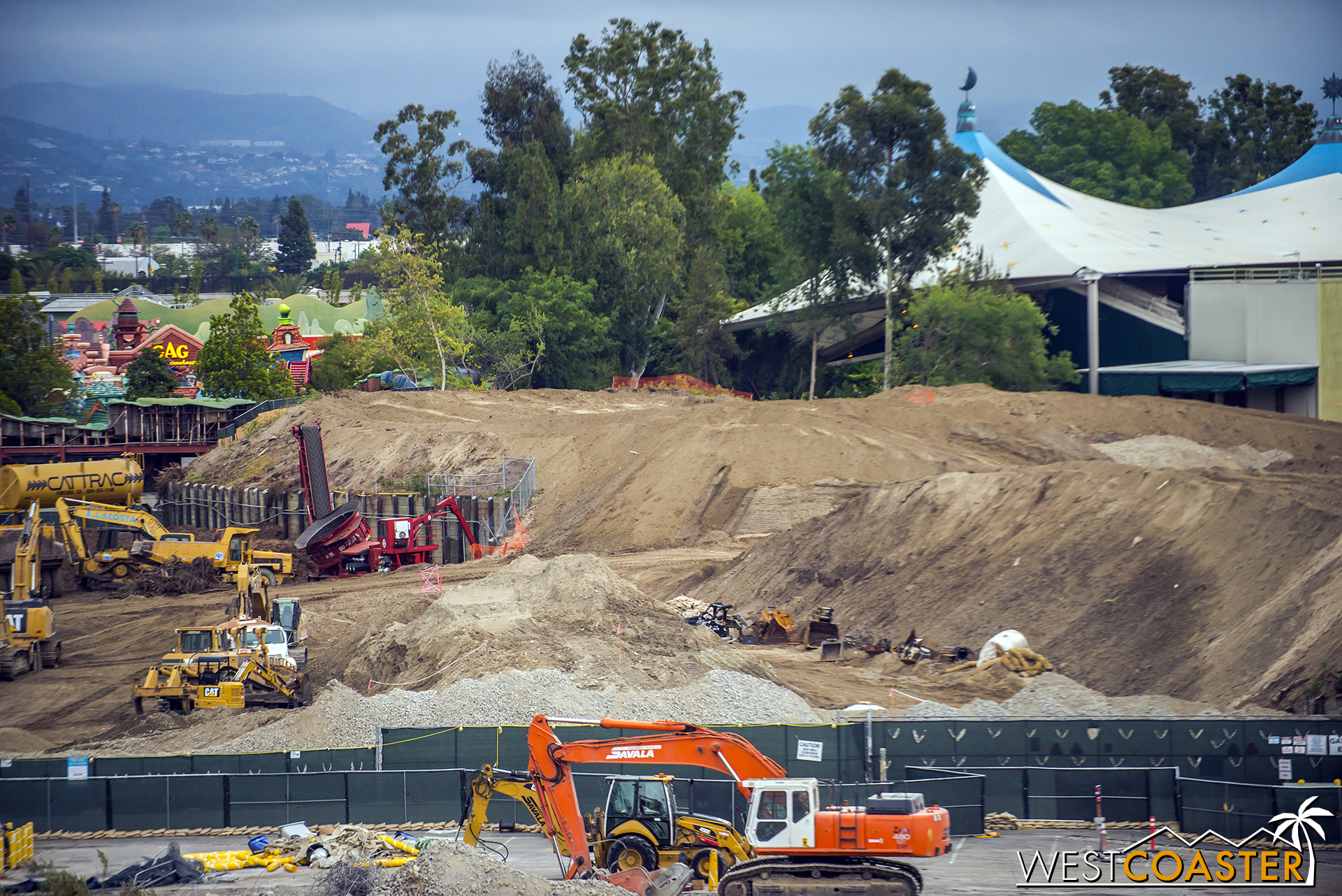  Behind Fantasyland Theater. 