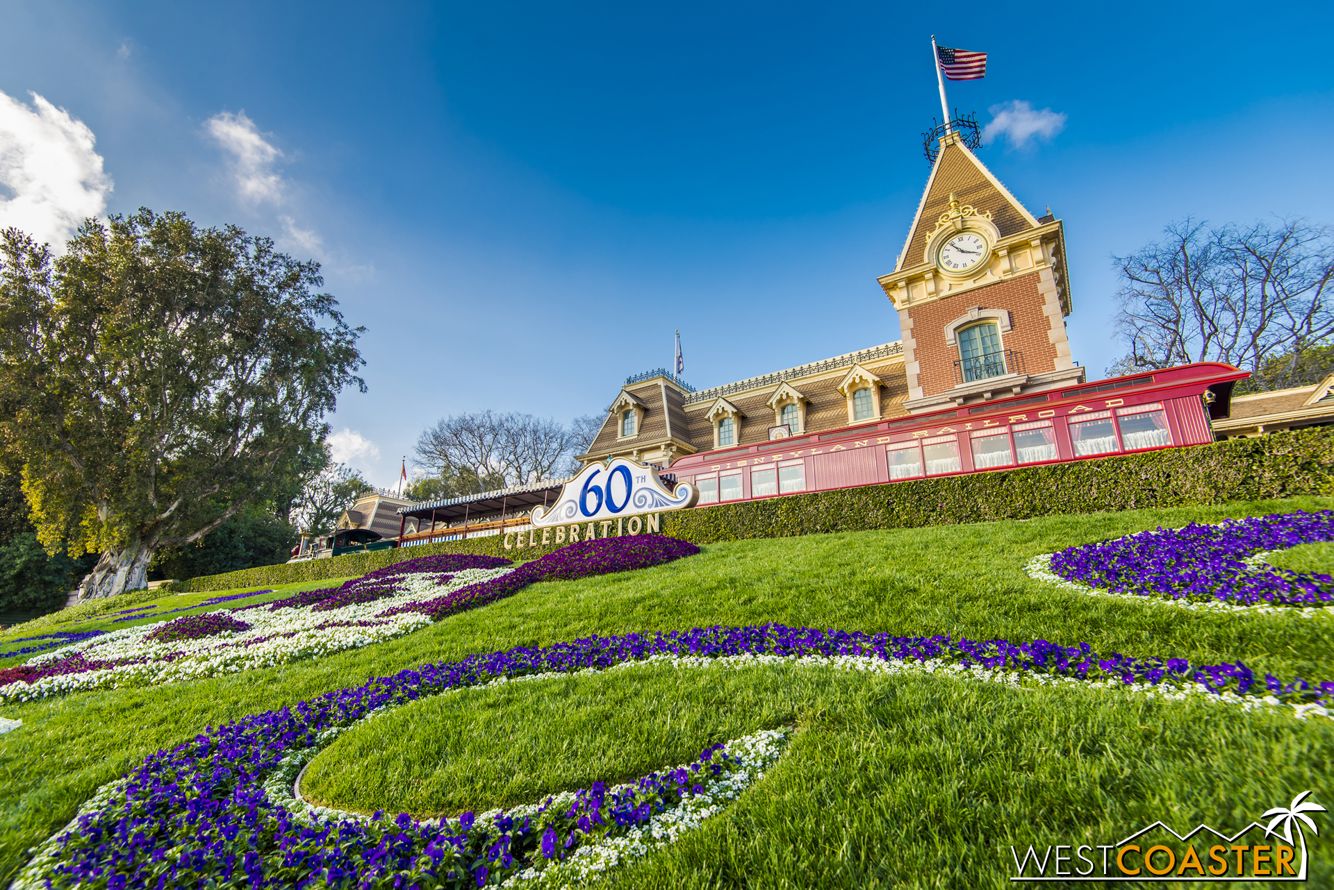  The Disneyland Railroad is also closed long term, but guests can actually go up at Main Street and New Orleans Square and walk around and explore the steam engines and cars parked there. 