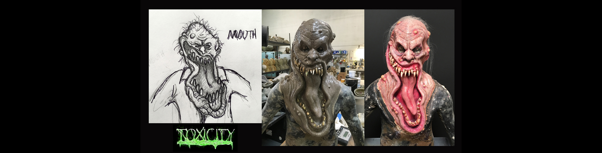 Creature design for creatures coming to the Toxicity scare zone, coming to Midsummer Scream. (Image courtesy of Midsummer Scream)