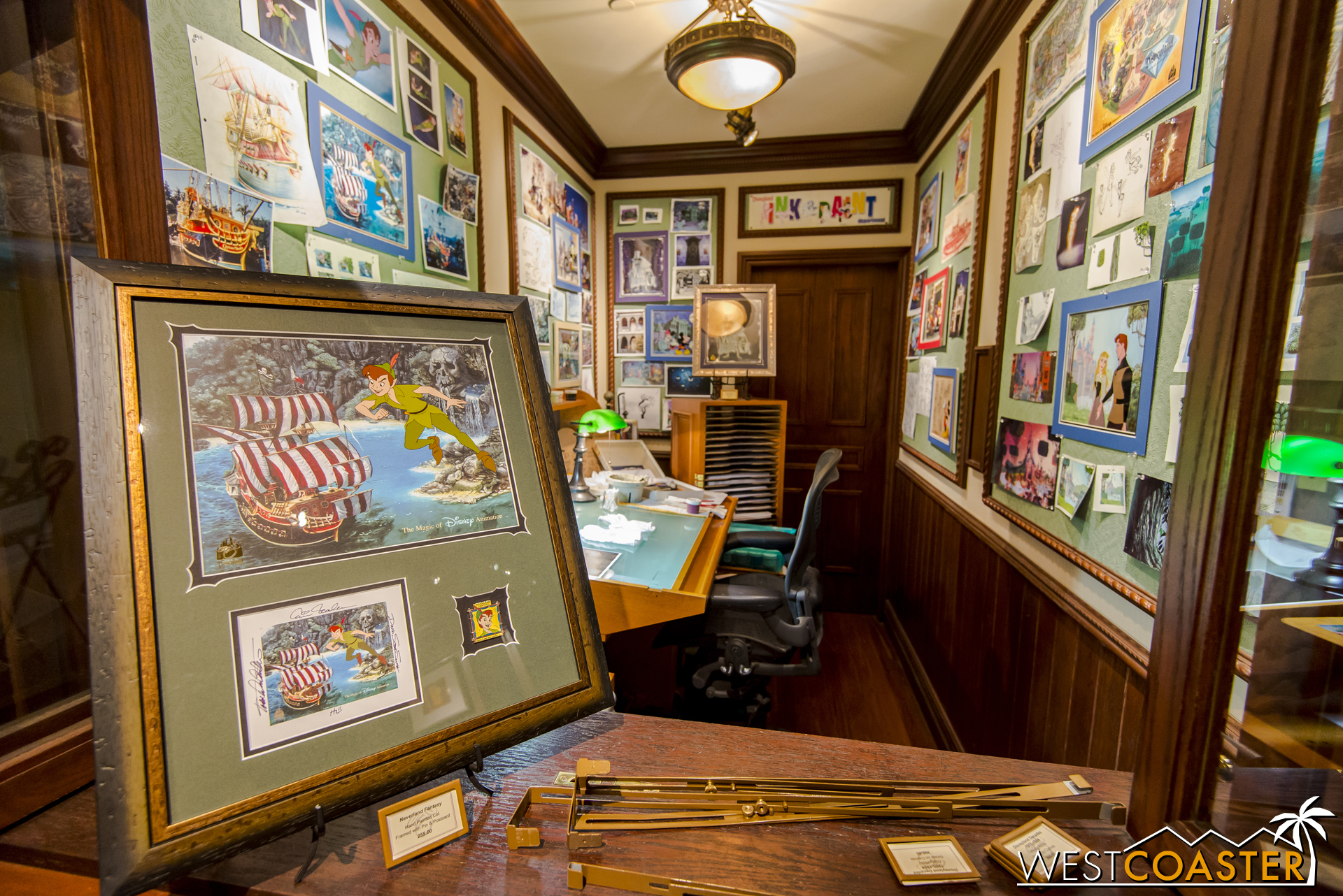  The Disney Gallery drawing studio has also been updated with Peter Pan content. 