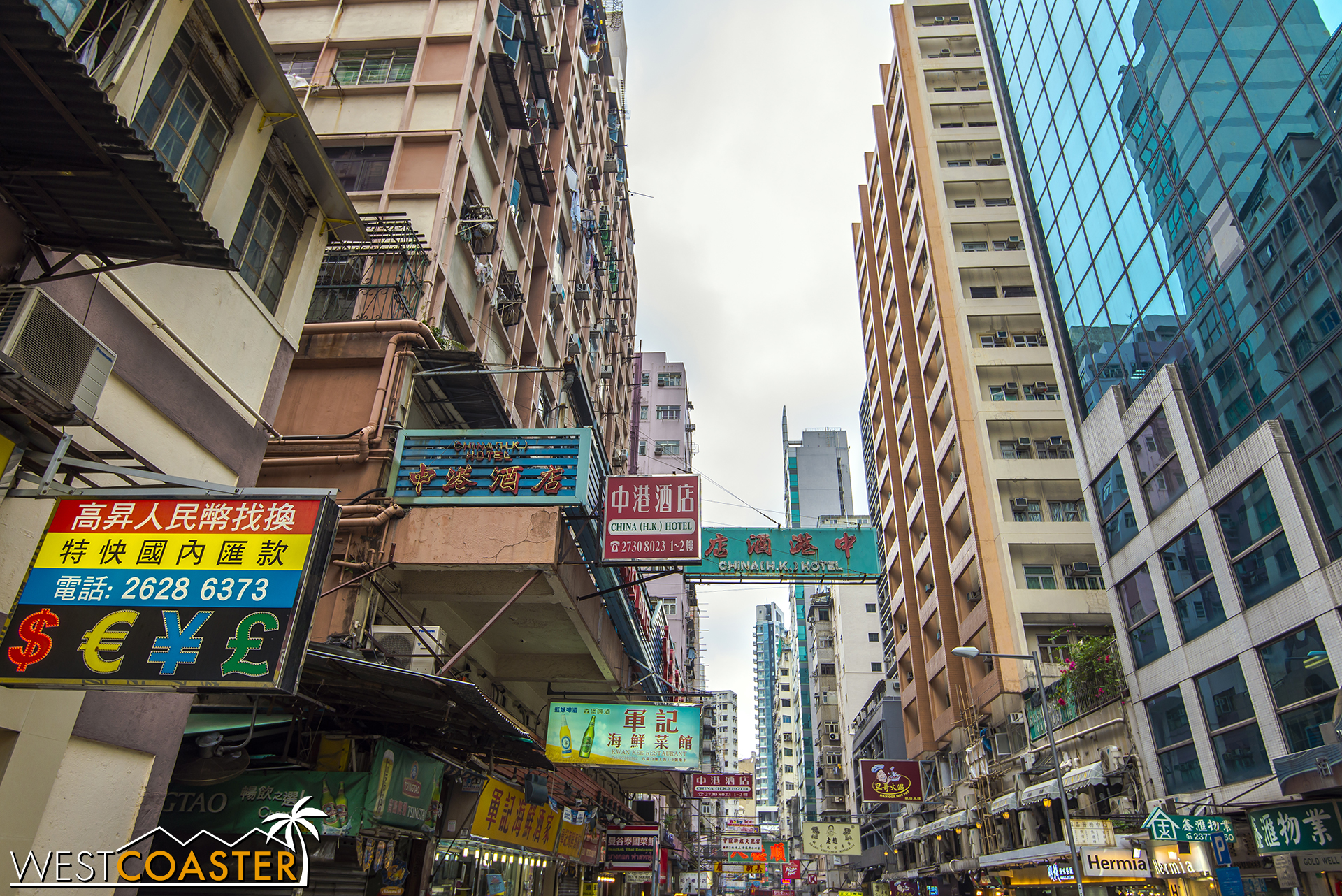 Kowloon provides a sense of the old city. Well, not super old, but older than Hong Kong Island.