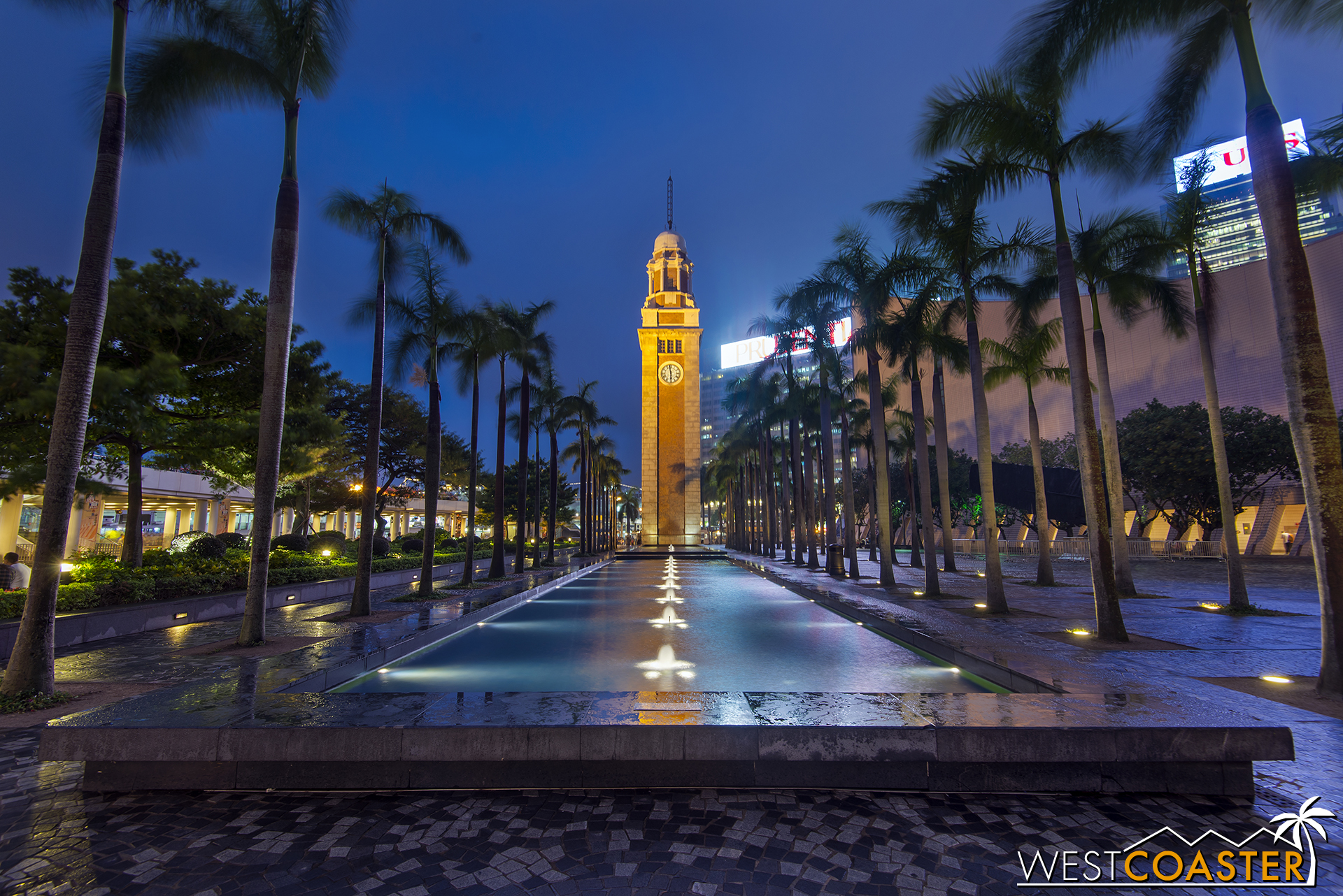The Tsim Sha Tsui (pronounced more like "jeem sah juoi" in Cantonese) Clock Tower.