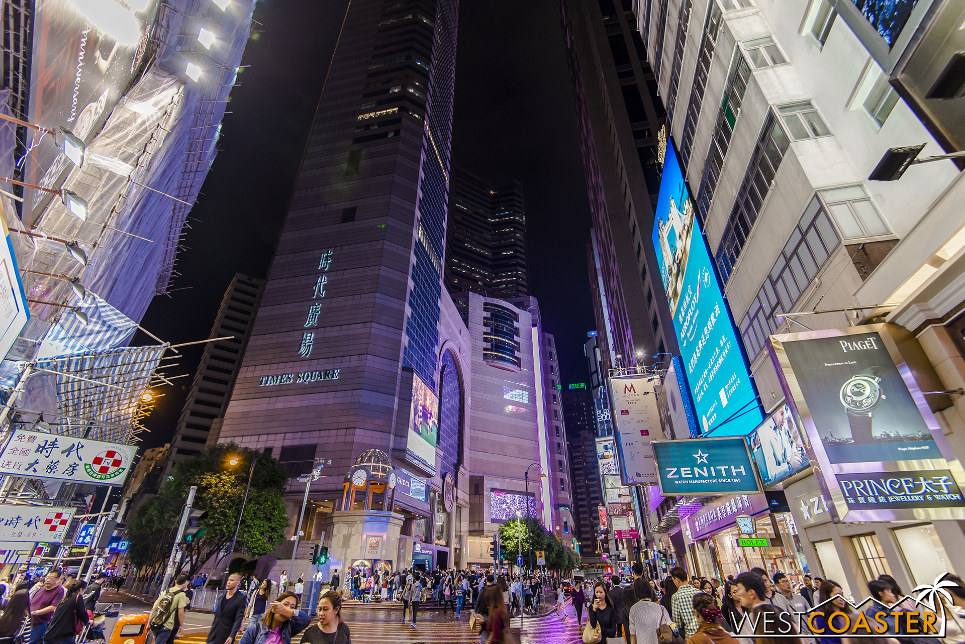Times Square Hong Kong is patterned after the world-renown New York City inspiration.