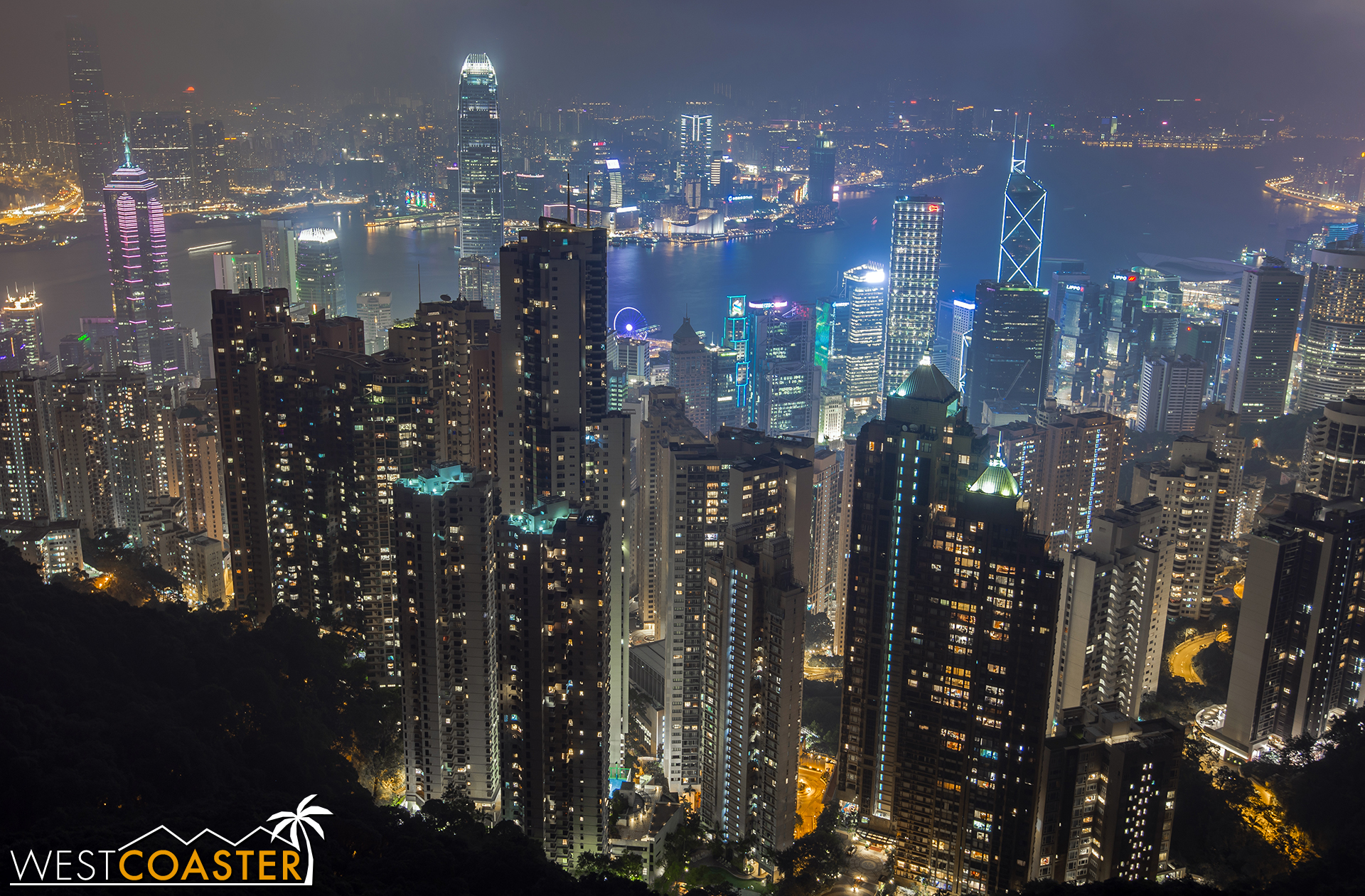 Perhaps the most popularly photographed view of Hong Kong comes from Victoria Peak.