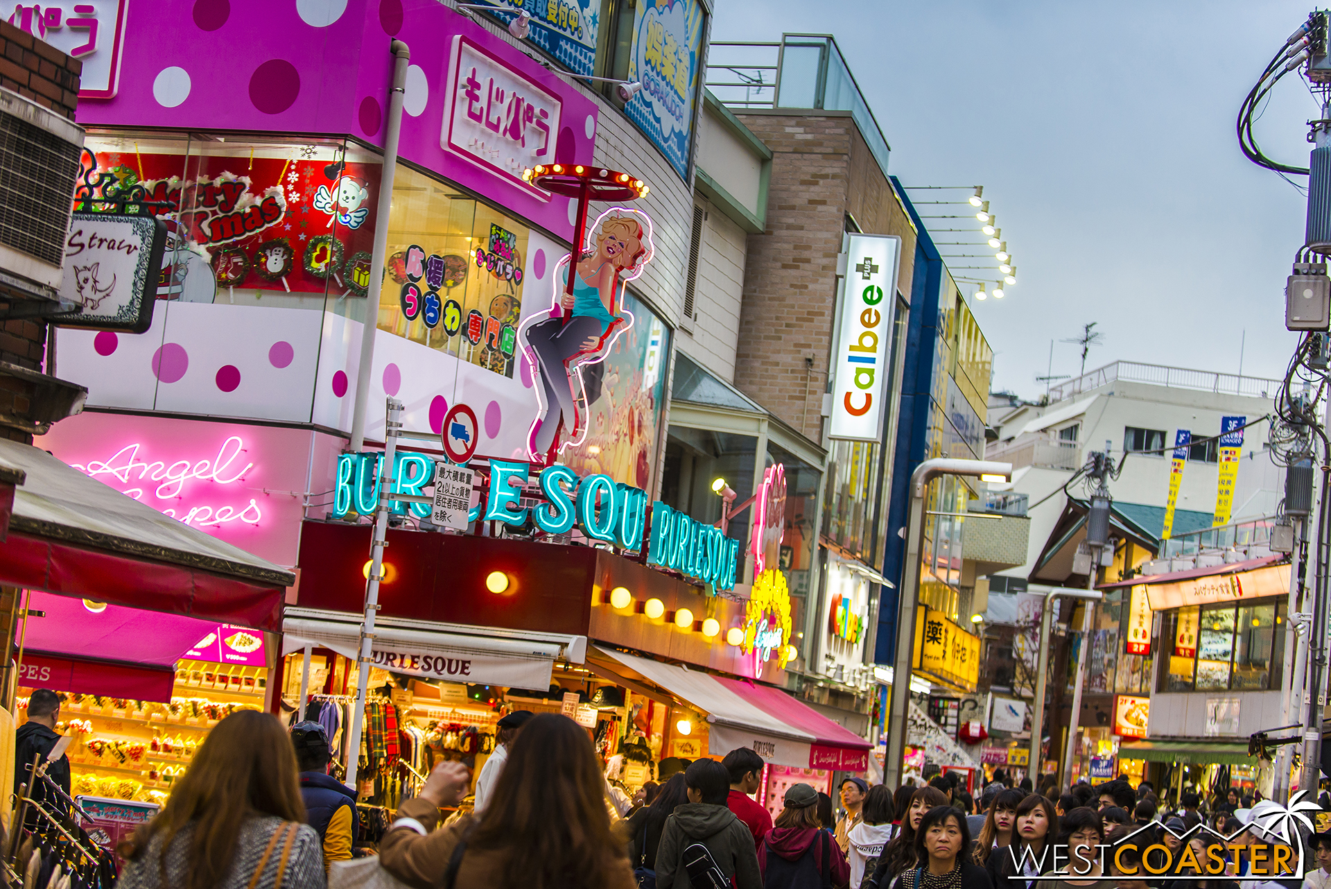 Takeshita Street offers lots of eclectic merchandise and sweet snacks.