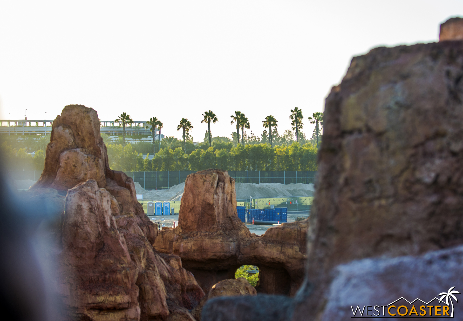  Another glimpse of the site from Big Thunder Mountain Railroad. 