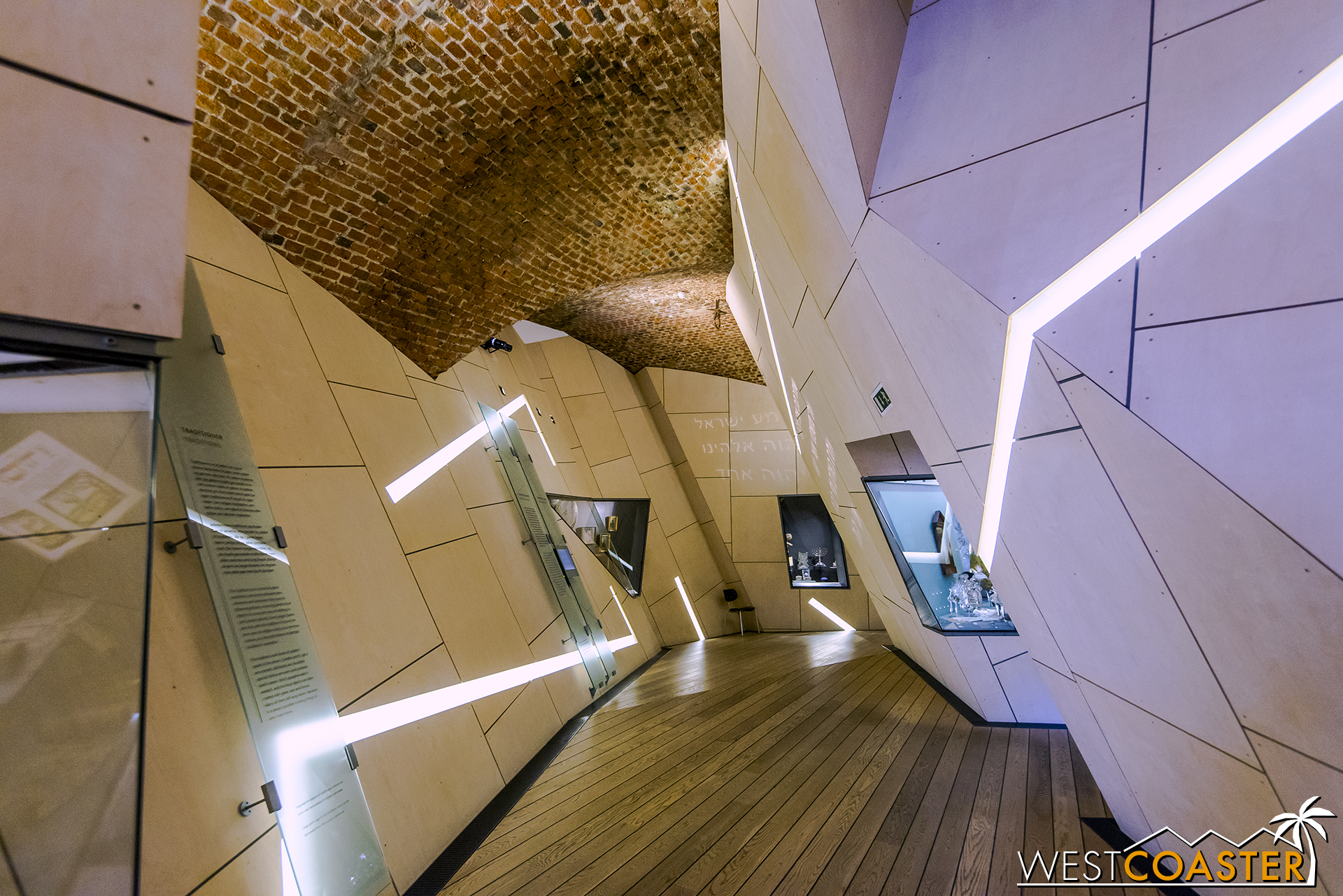 The Daniel Libeskind-designed Danish Jewish Museum features the architect's trademark angular and cutting aesthetic and has a nice but not-too-extensive feature on the history of Jewish population in Denmark.