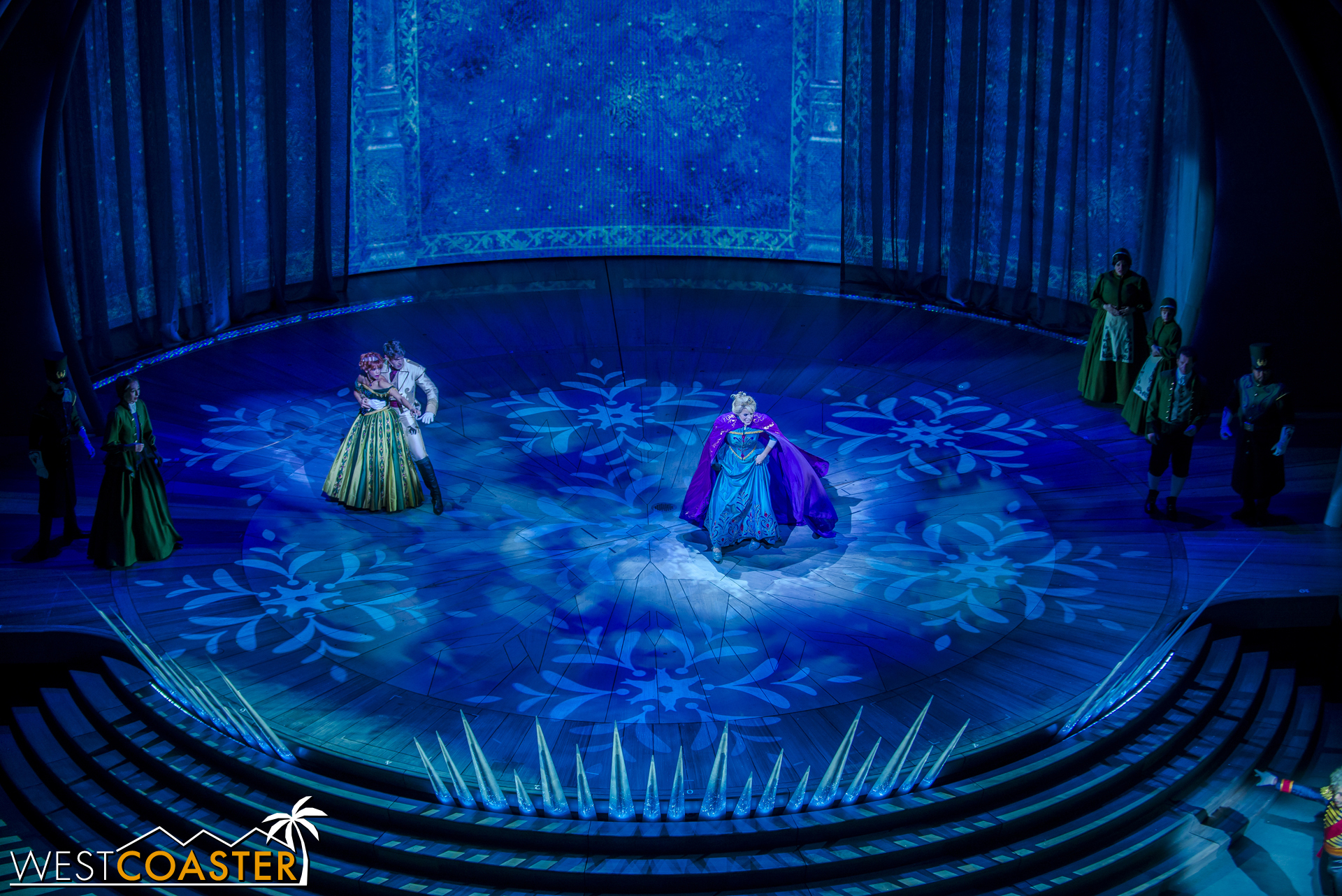 Unfortunately, Elsa is not swayed, and she freezes the entire land with her icy powers. For Arendale, Winter has come.