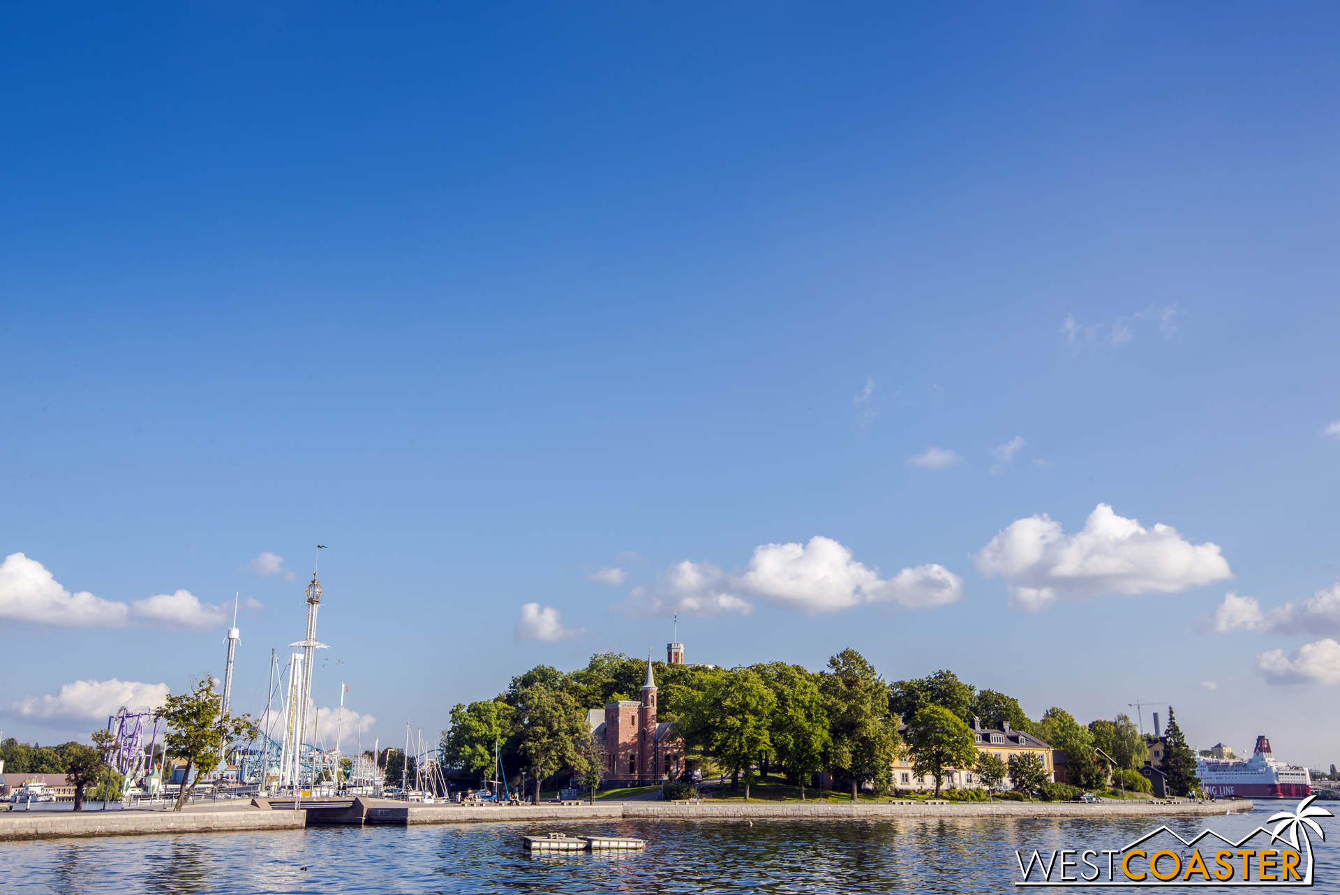 Tiny Skeppsholmen is one of countless islands that make up Stockholm.