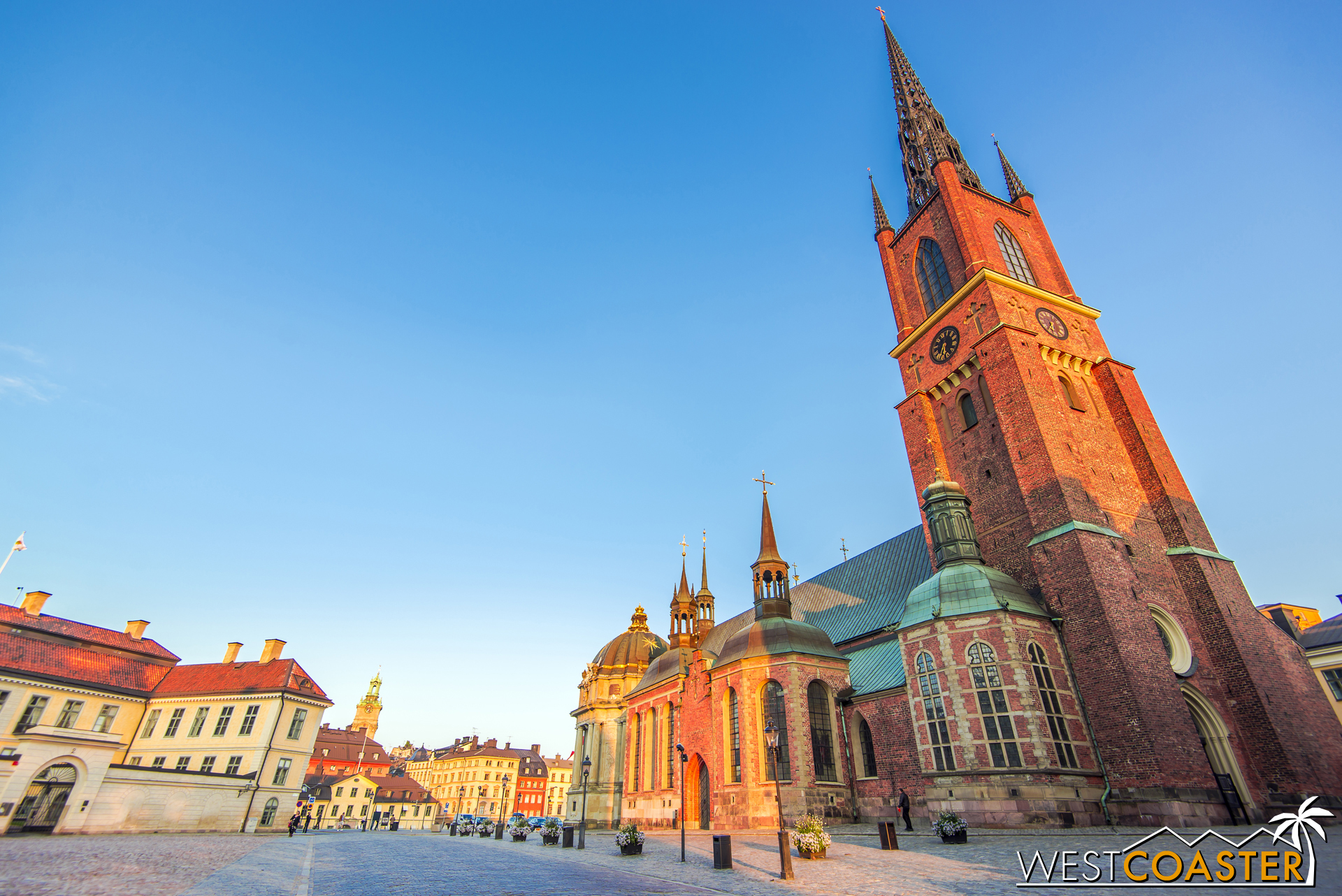Beautiful Riddarholm Church, located on the island of Riddarholmen (part of Gamla Stan), is also known as the burial place for many Swedish monarchs.