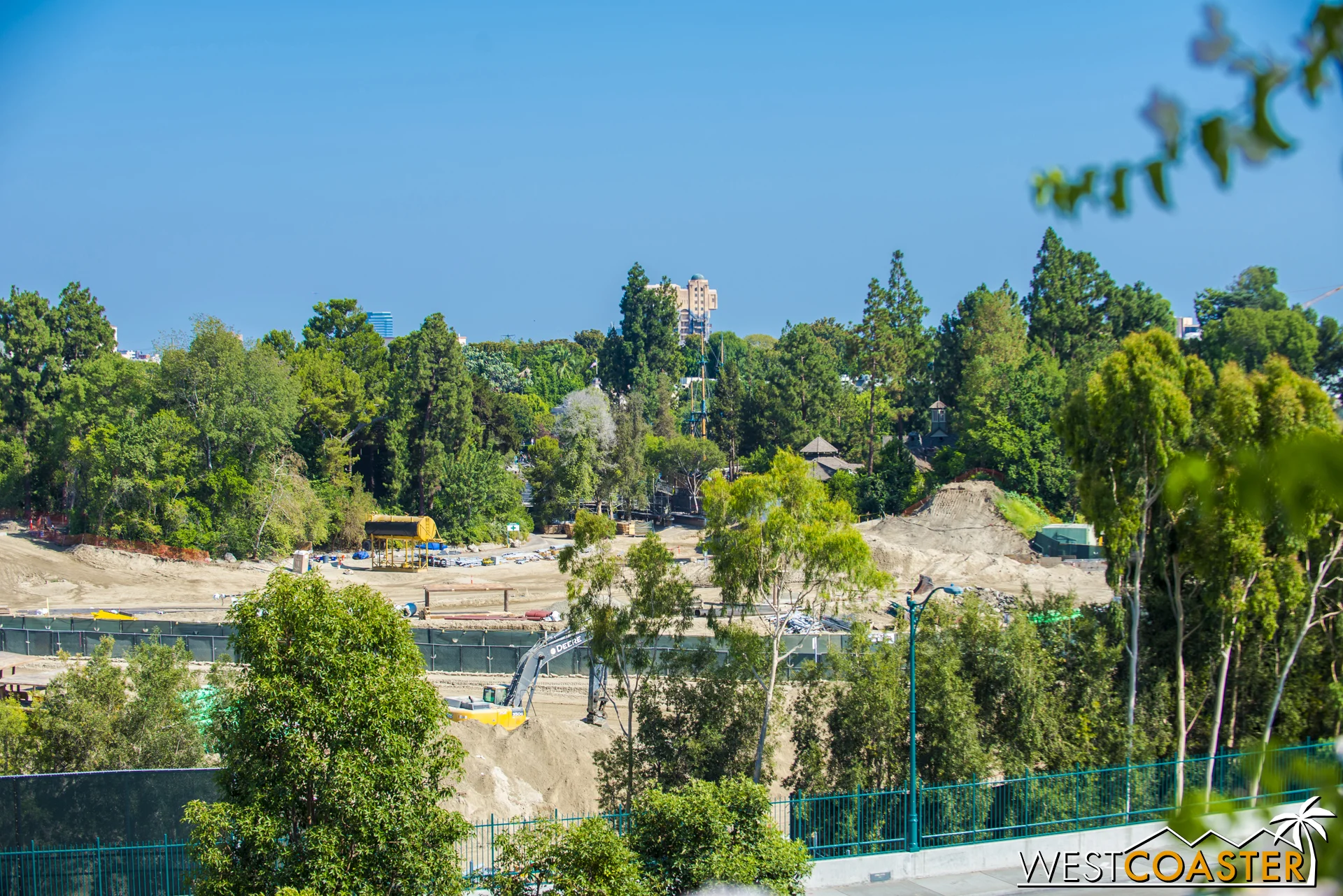 Continuing to about as south part of the construction site as I can get from this angle...