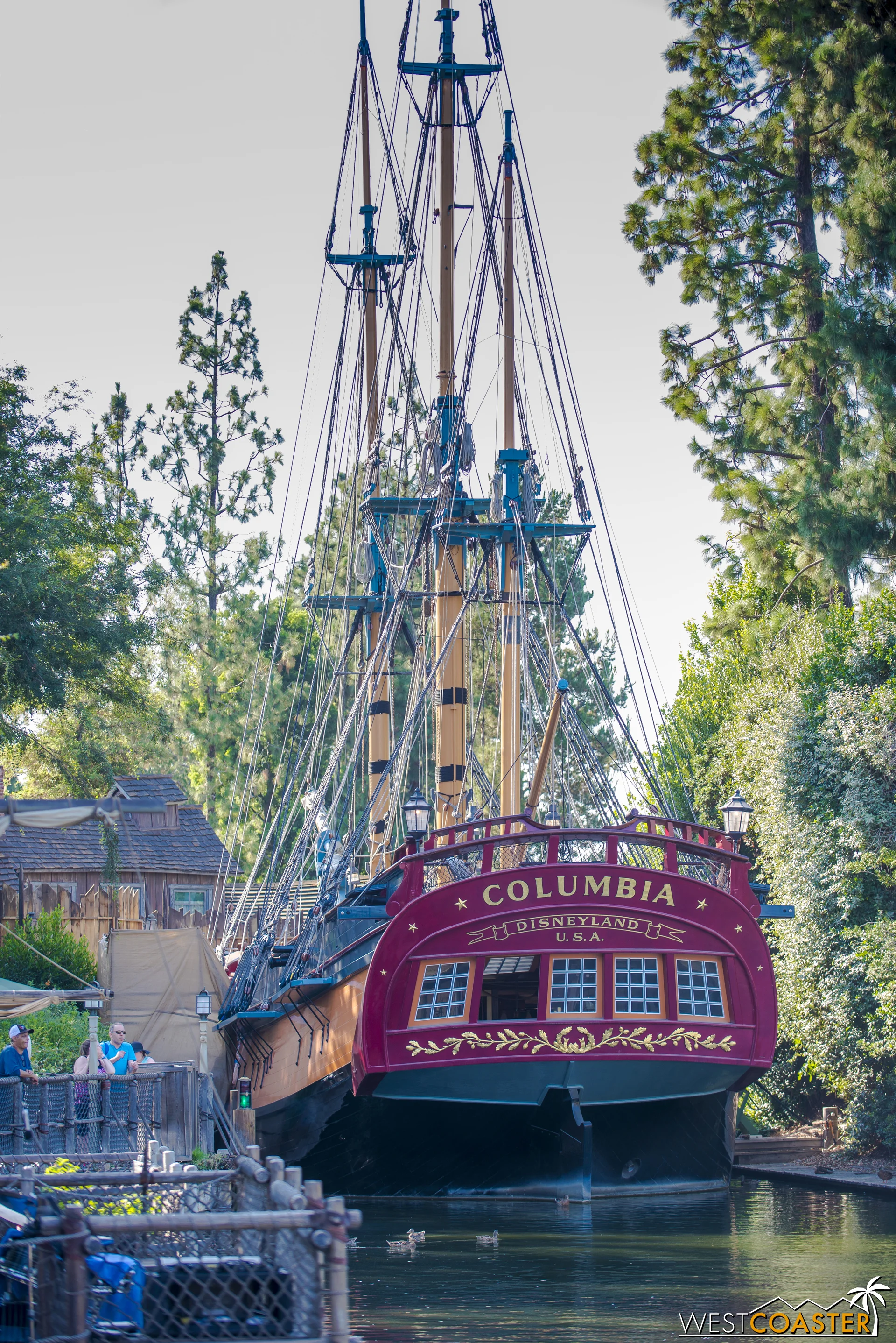 I would imagine that eventually, it will switch with the Mark Twain while the river is closed.