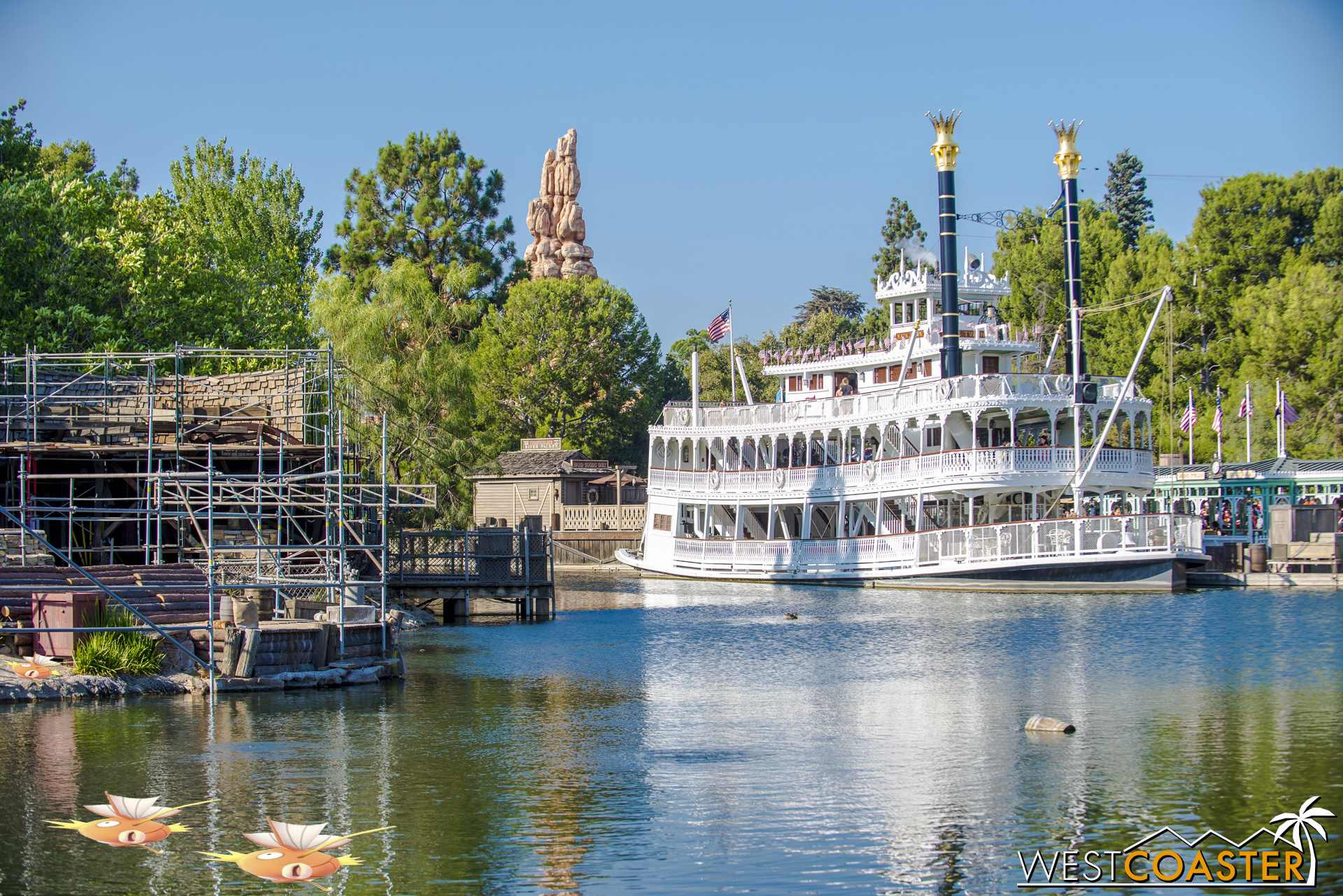  Looking the opposite way from New Orleans Square. 