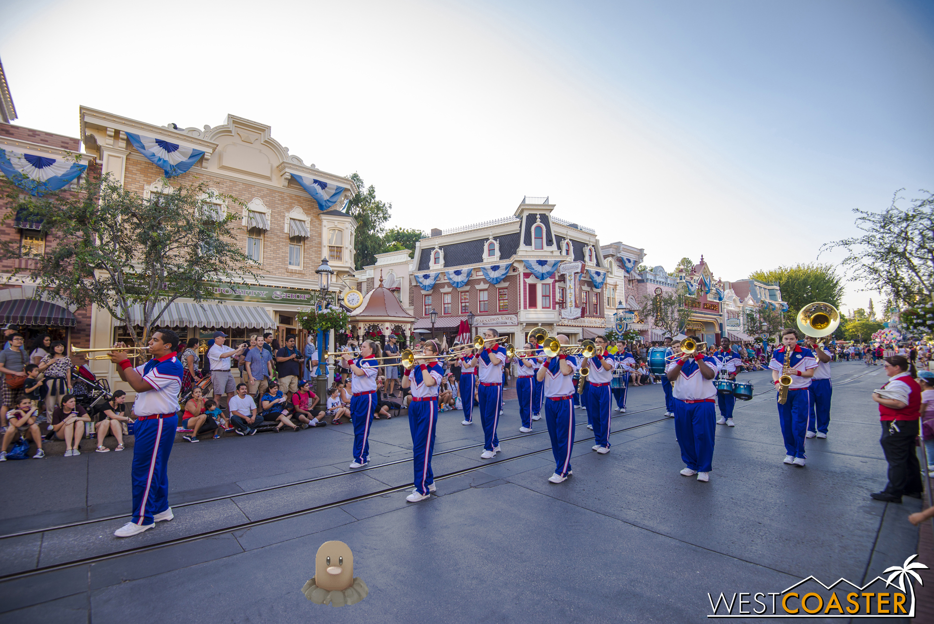  Of course, the Disneyland All-American College Band is back for the summer. 