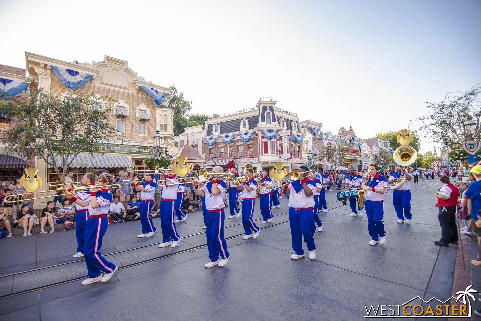 They add some nice excitement to the regular Disneyland entertainment.