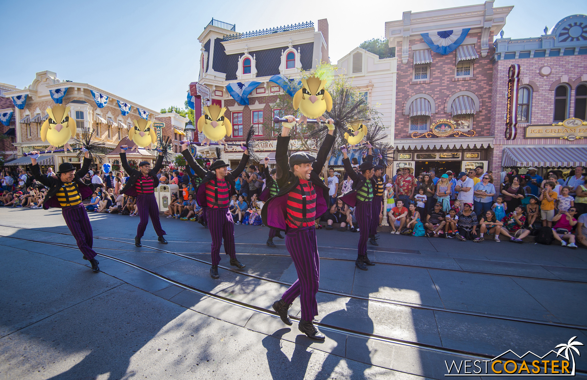  Mickey's Soundsational parade, though?&nbsp; Seems like it's not going anywhere. 