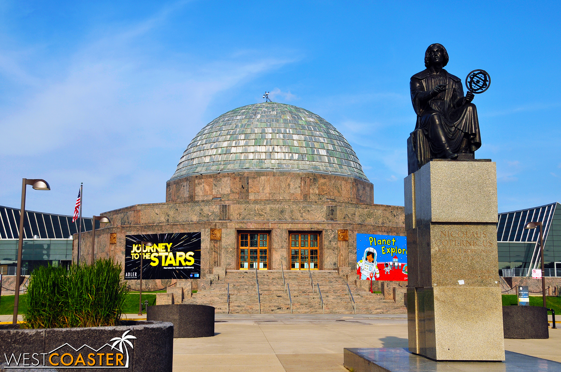 The Adler Planetarium is great for astronomy buffs and sometimes even offers star gazing programs.