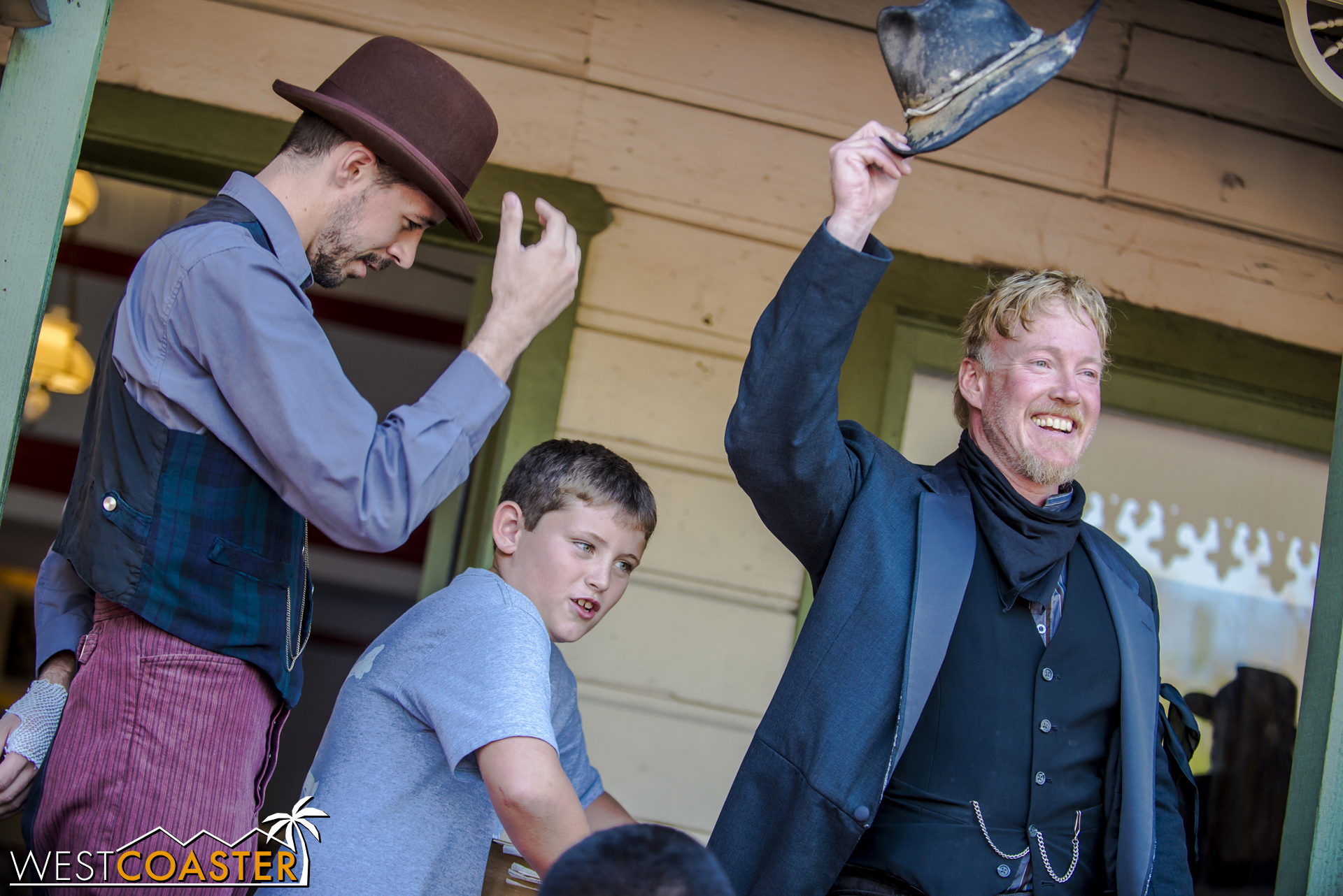  Clay Mayfield is sworn in and celebrates. 