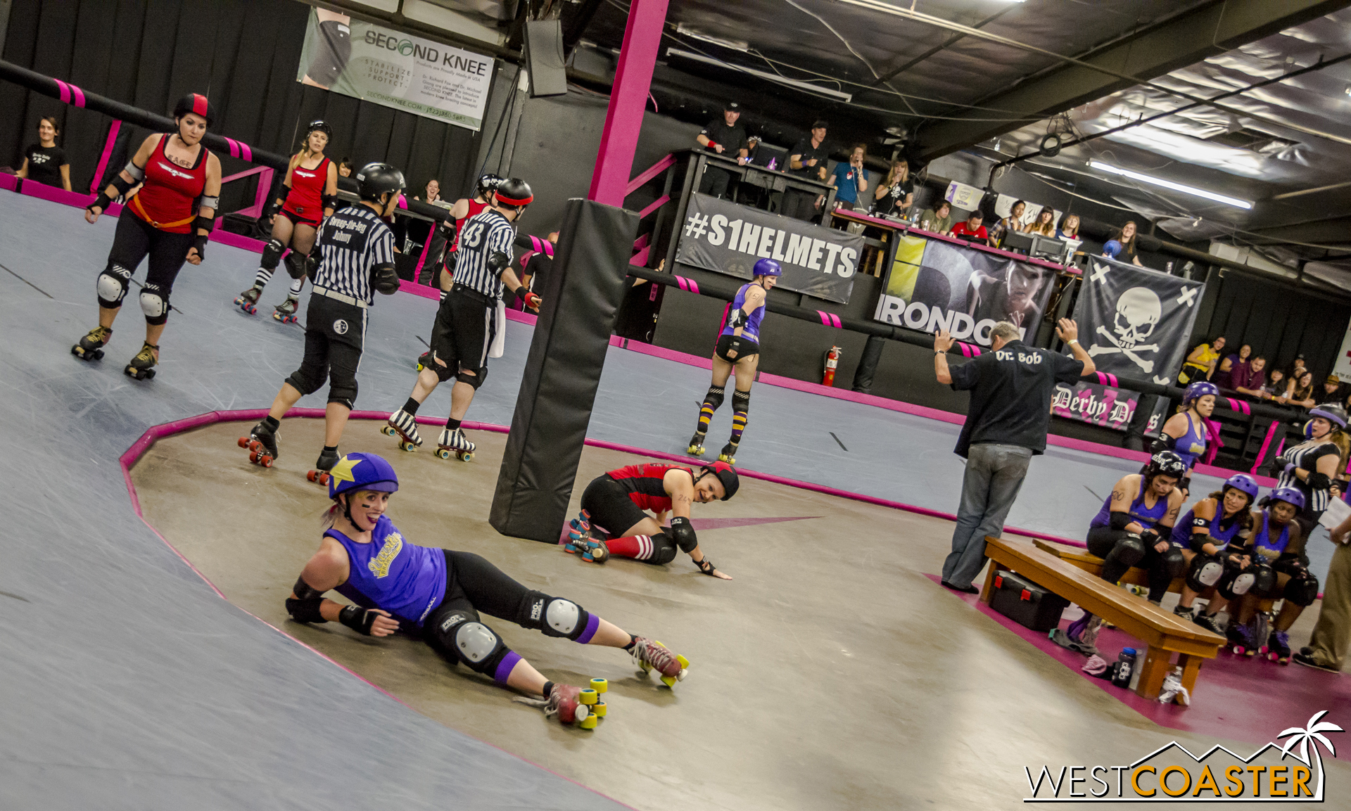 Sometimes, if you're gonna fall, you might as well fall in style.
